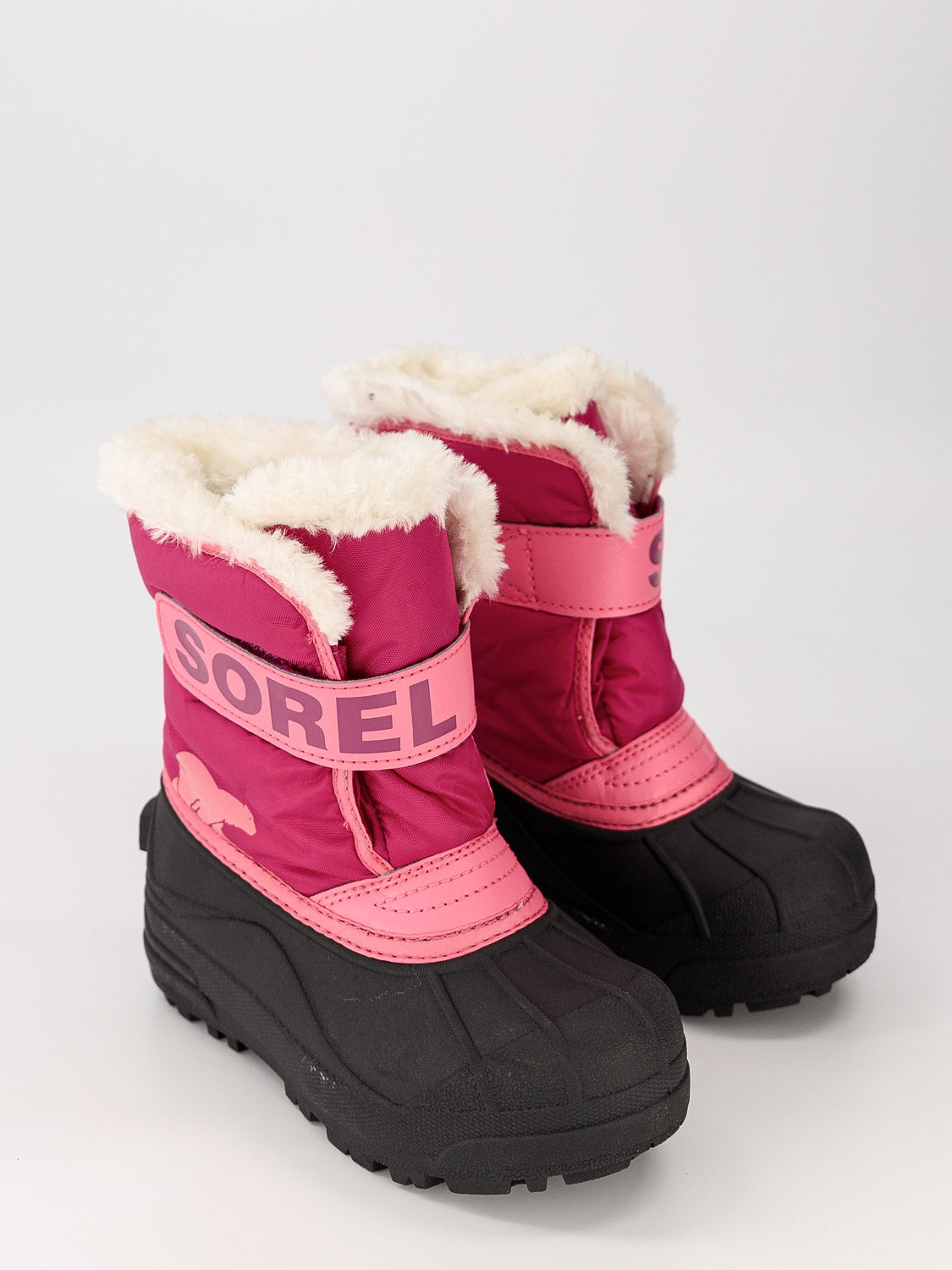 Sorel Kids Boots Childrens Snow Commander™ Fuchsia in Fuchsia 1662742716-6009449767-5.jpg | NICKIS.com