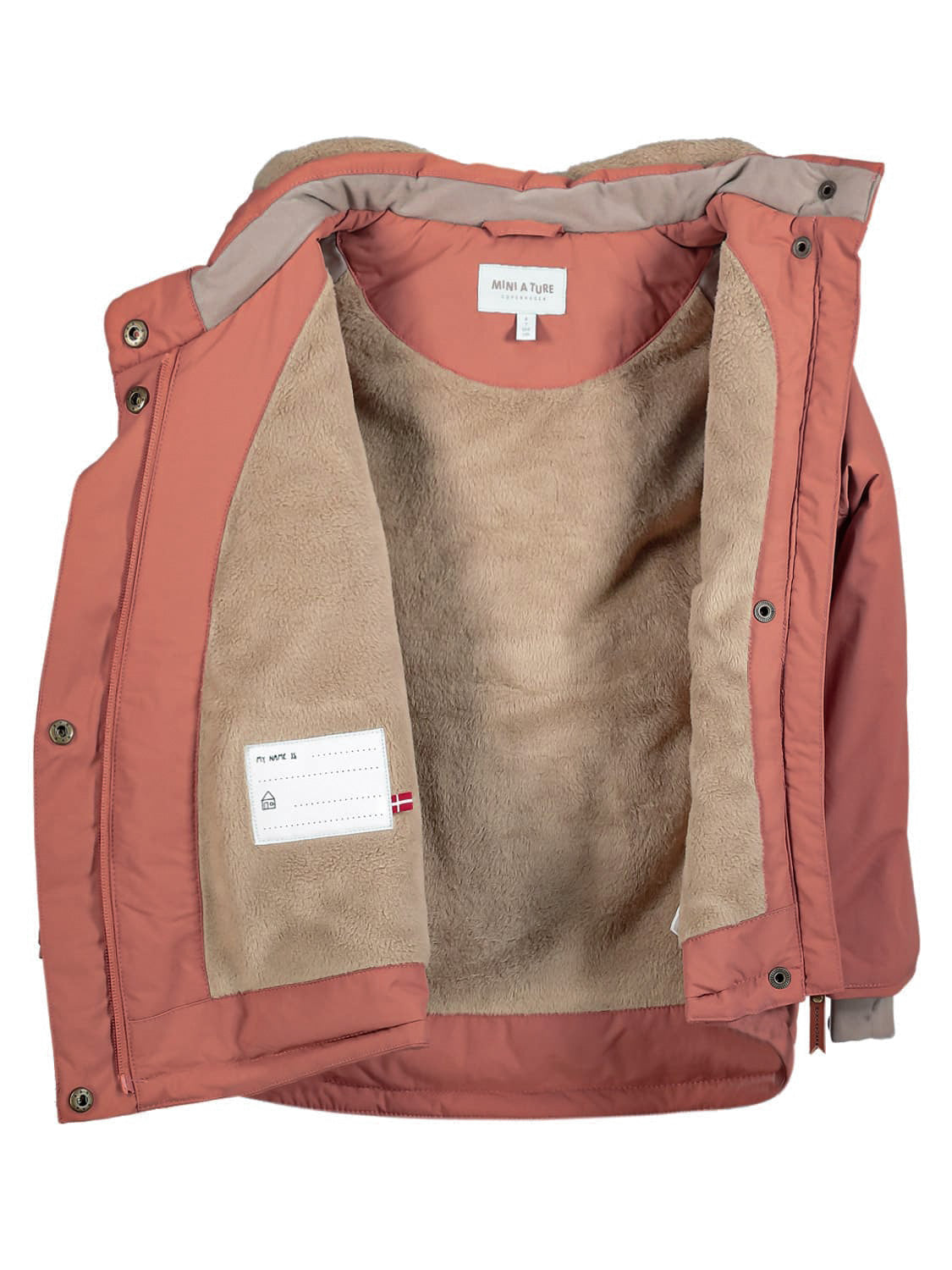 MINI A TURE Kids winter jacket Wang Coral in Coral 1663335473-6607523053-5.jpg | NICKIS.com