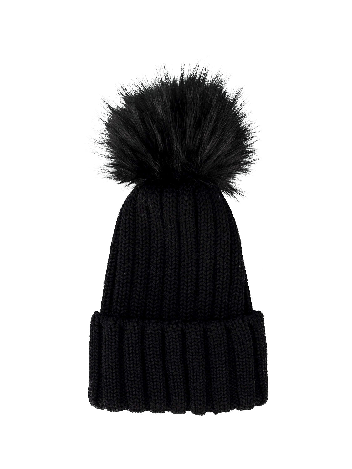 Catya Kids beanie Faux Fur Merino Wool  in  1663658124-6602824447-1.jpg | NICKIS.com