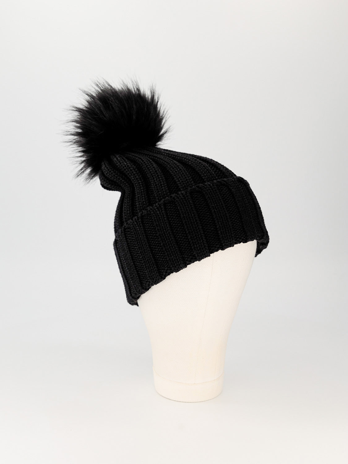 Catya Kids beanie Faux Fur Merino Wool  in  1663658124-6602824447-3.jpg | NICKIS.com