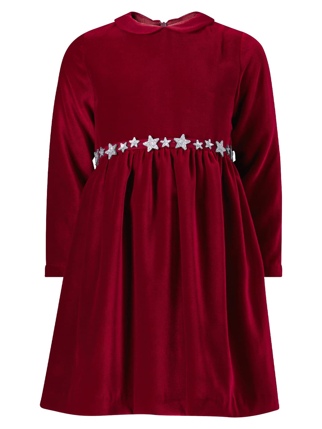 Il Gufo Kids dress Burgundy in Burgundy 1666362217-6609287782-1.jpg | NICKIS.com