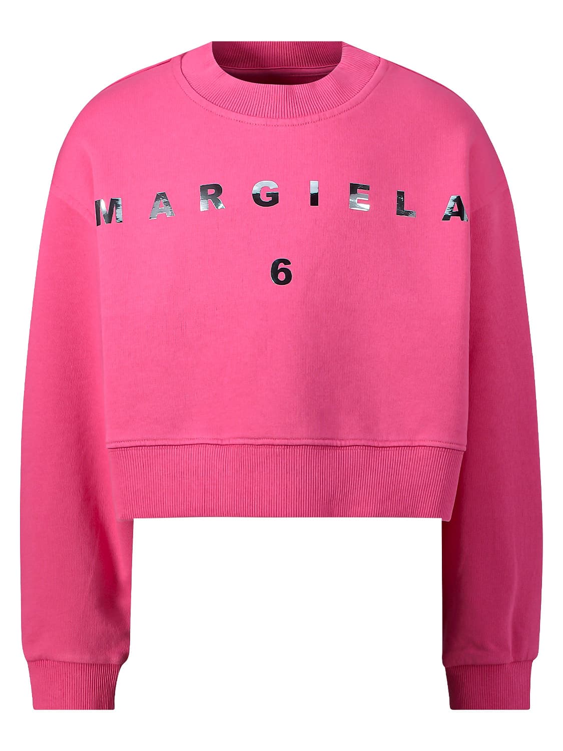 MM6 Maison Margiela Kids Sweatshirt Fuchsia in Fuchsia 1670863240-6704458286-1.jpg | NICKIS.com