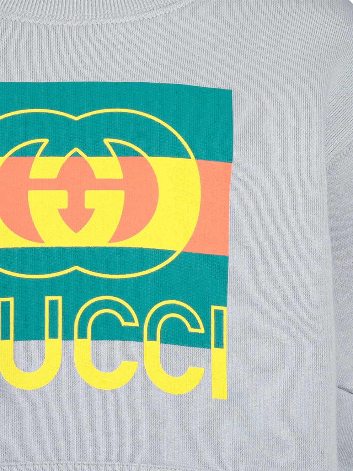 Gucci Kids Sweatshirt Grey in Grey 1672318609-6702811268-6.jpg | NICKIS.com