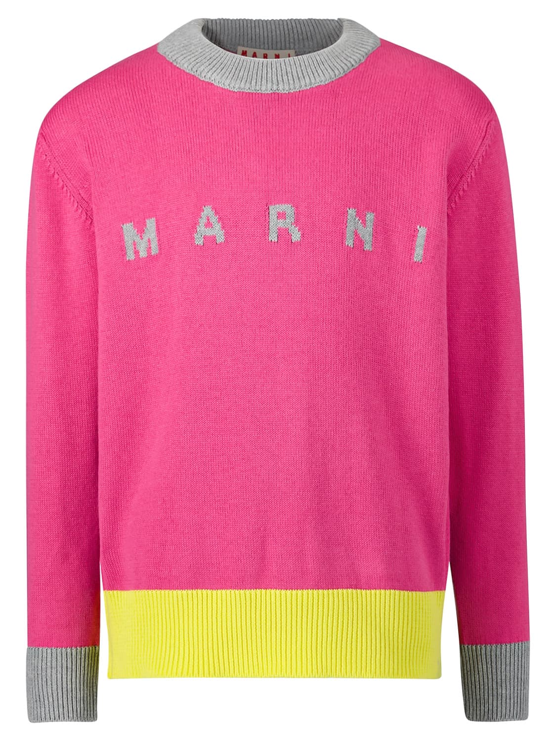 Marni Kids Sweaters Fuchsia in Fuchsia 1674130421-6704450244-1.jpg | NICKIS.com