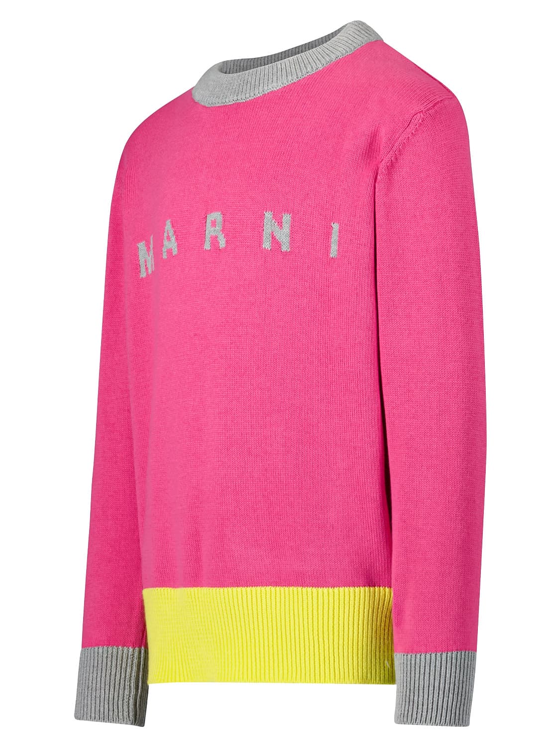 Marni Kids Sweaters Fuchsia in Fuchsia 1674130421-6704450244-4.jpg | NICKIS.com