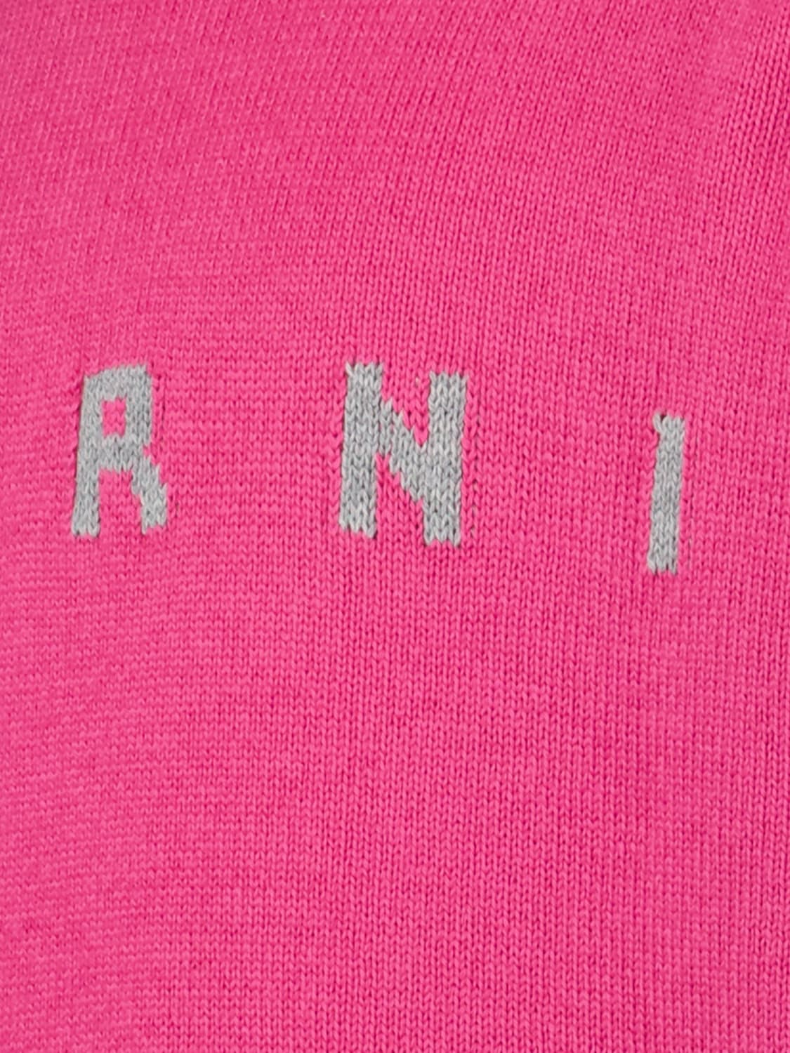 Marni Kids Sweaters Fuchsia in Fuchsia 1674130422-6704450244-6.jpg | NICKIS.com