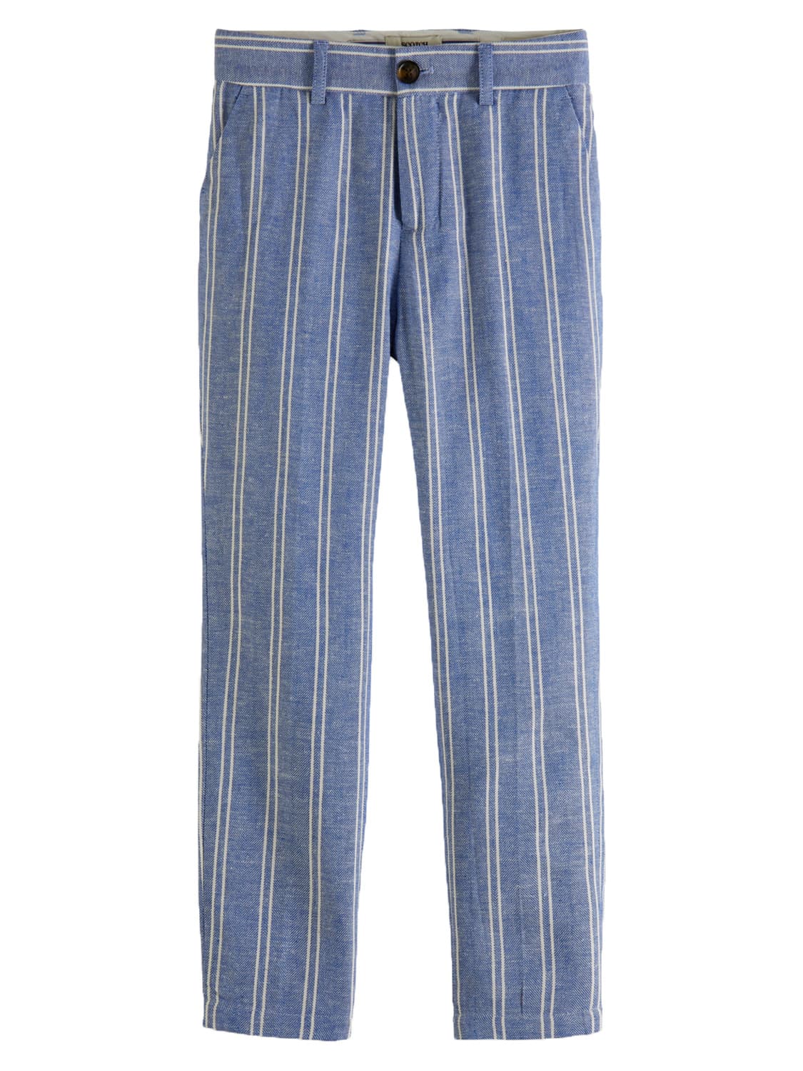 Scotch & Soda Kids pants Striped Relaxed Slim Blue in Blue 1674660082-6706752518-1.jpg | NICKIS.com