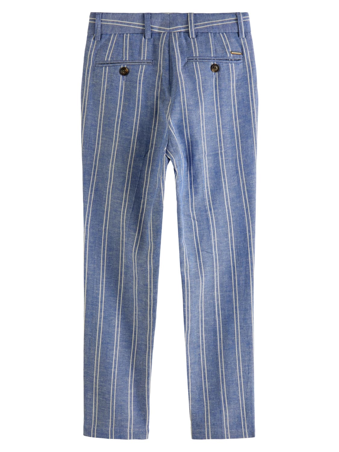 Scotch & Soda Kids pants Striped Relaxed Slim Blue in Blue 1674660083-6706752518-4.jpg | NICKIS.com