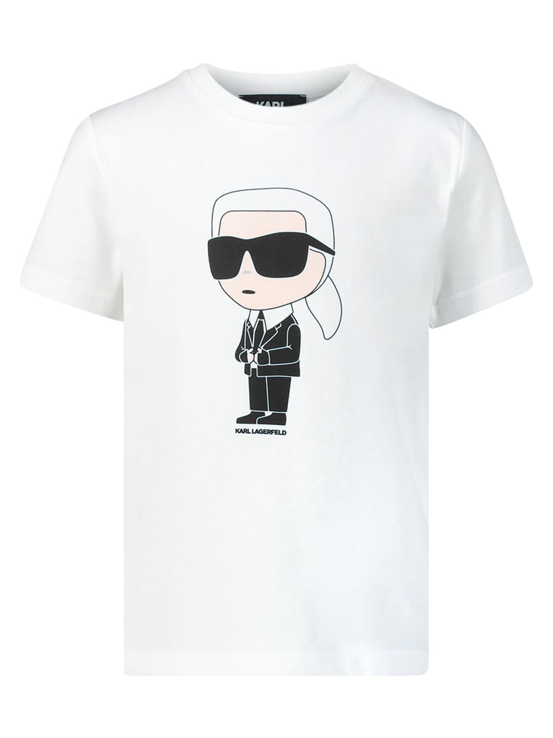 Karl Lagerfeld Kids t-shirt White in White 1675697018-6706444770-1.jpg | NICKIS.com