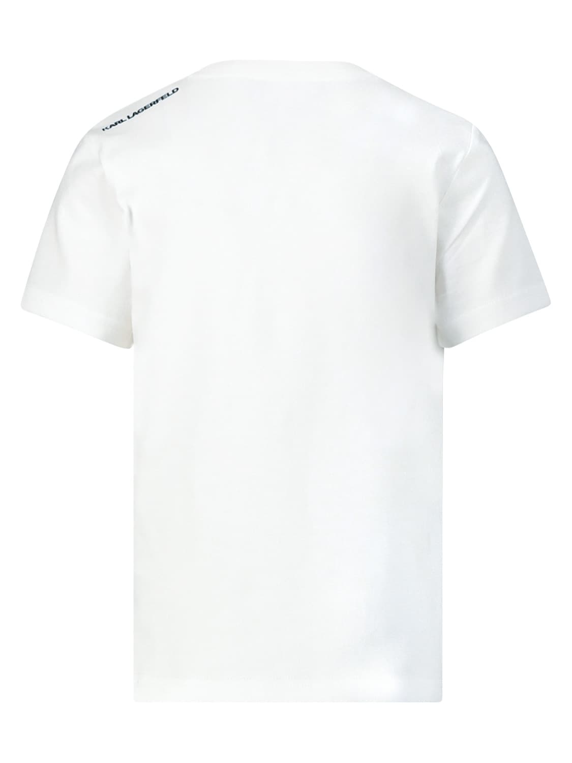 Karl Lagerfeld Kids t-shirt White in White 1675697018-6706444770-4.jpg | NICKIS.com