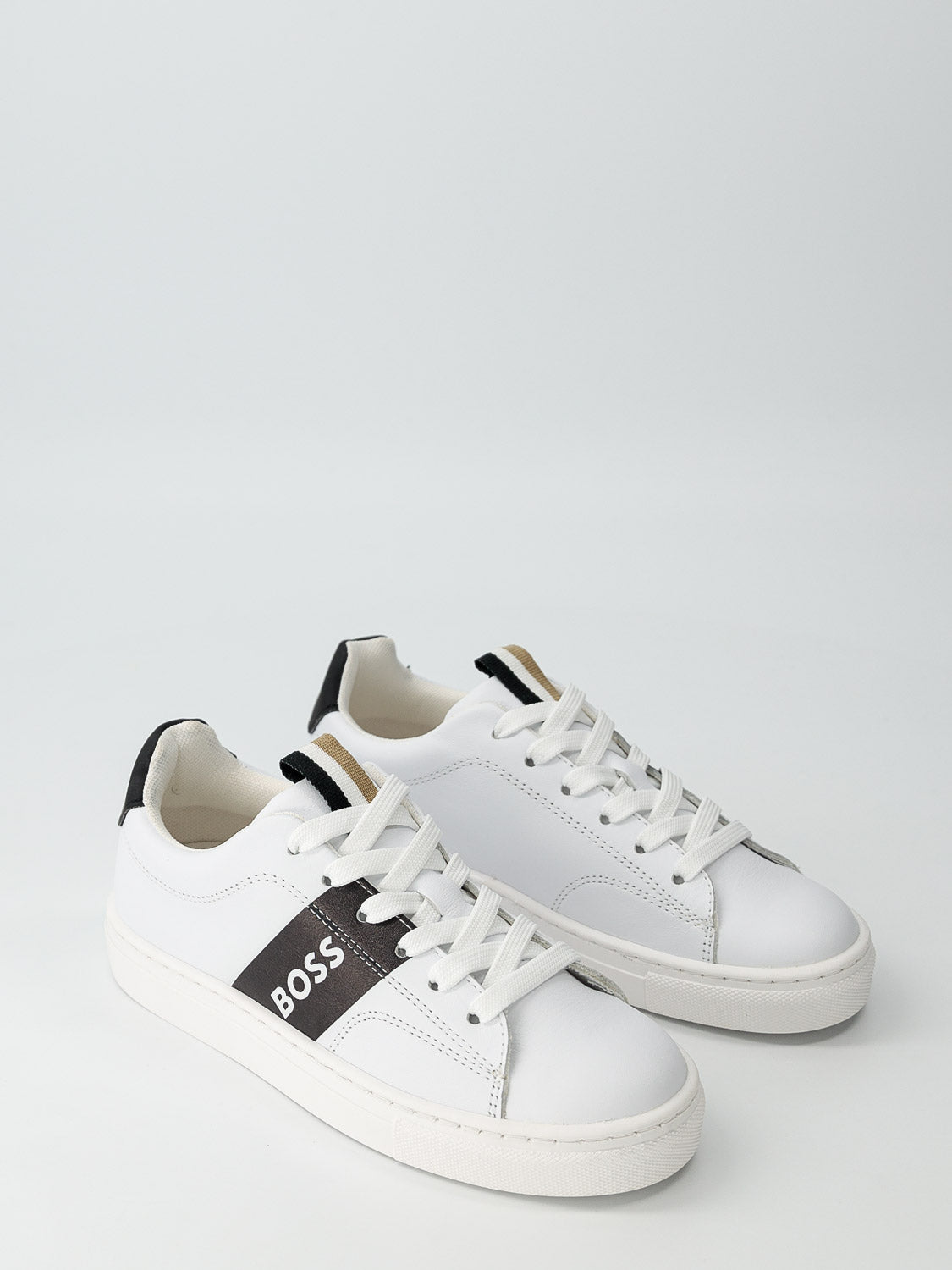 Boss Kids sneakers White in White 1675698473-6708798057-5.jpg | NICKIS.com