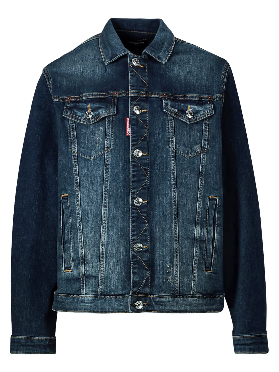 DSQUARED2 Kids jacket Blue in Blue 1676388194-6704186020-1.jpg | NICKIS.com