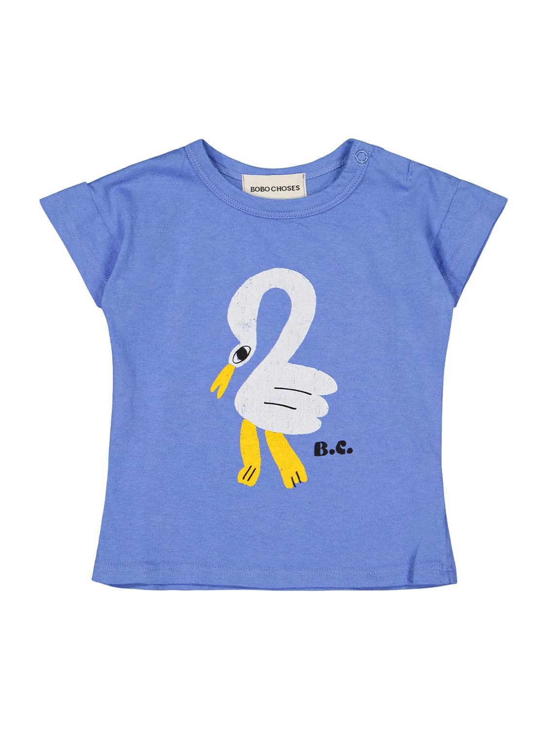 Bobo Choses Kids t-shirt Pelican Blue in Blue 1677251123-6706079351-1.jpg | NICKIS.com