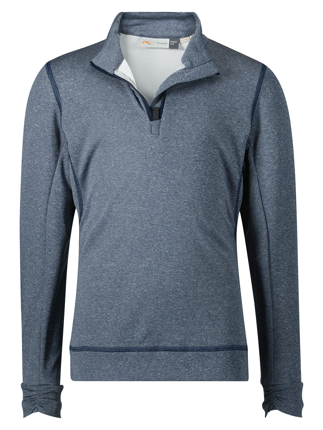 KJUS Kids long-sleeve Golfwear - Keano Grey in Grey 1678463752-6706698832-4.jpg | NICKIS.com