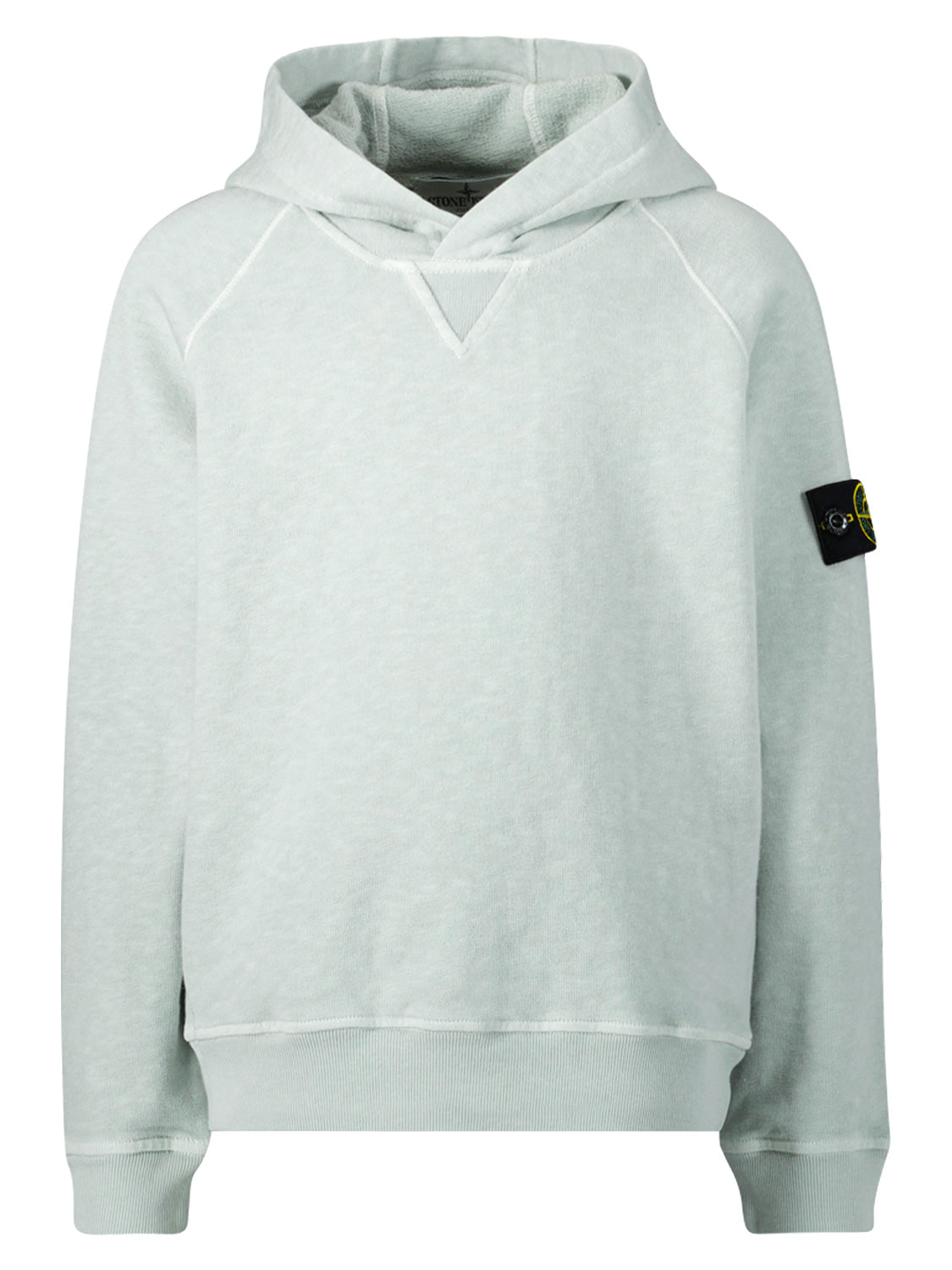 STONE ISLAND JUNIOR Kids hoodie Grey in Grey 1678877364-6707686940-1.jpg | NICKIS.com