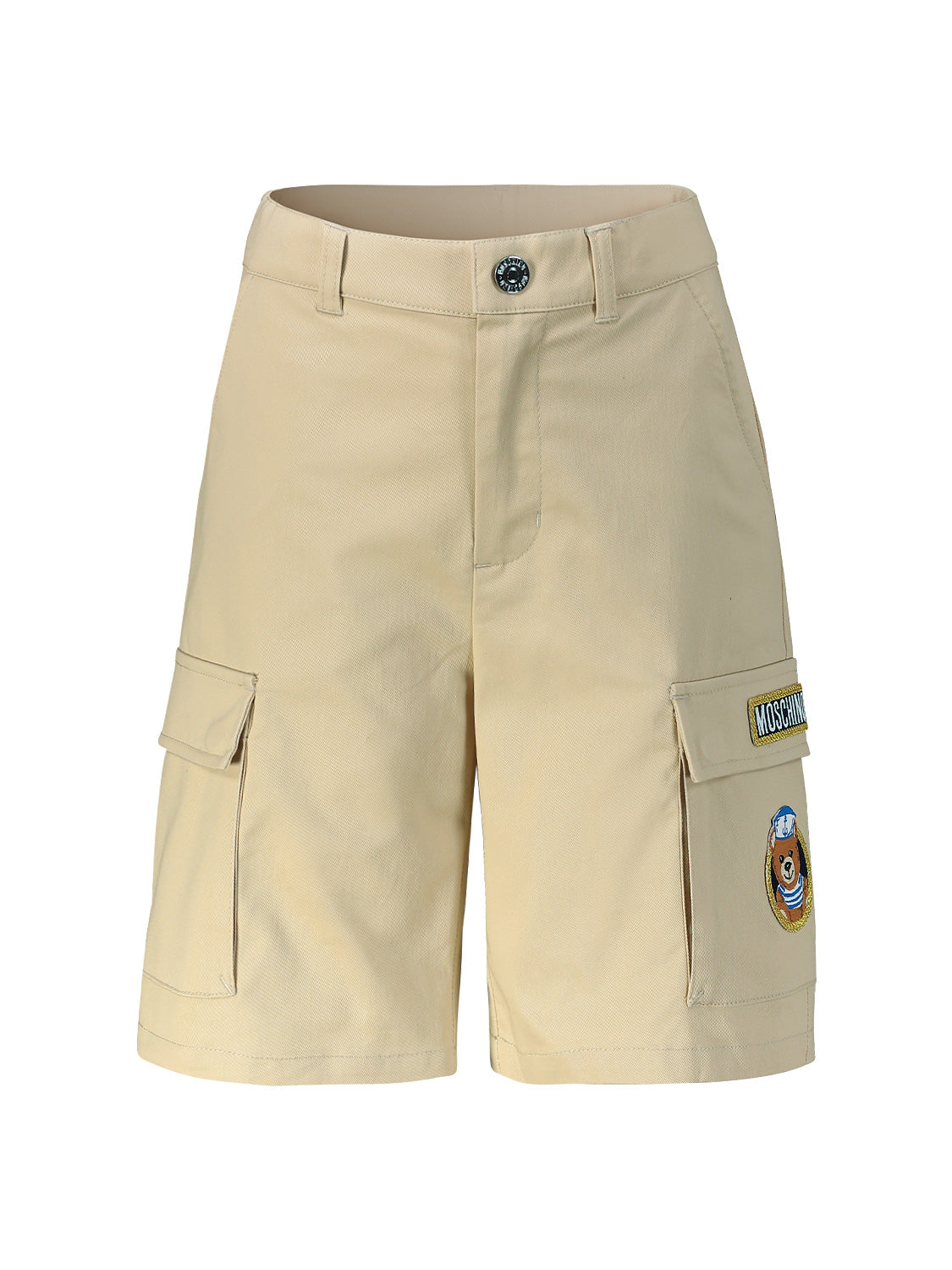 Moschino Kids Shorts Beige in Beige 1680020382-6704123449-1.jpg | NICKIS.com