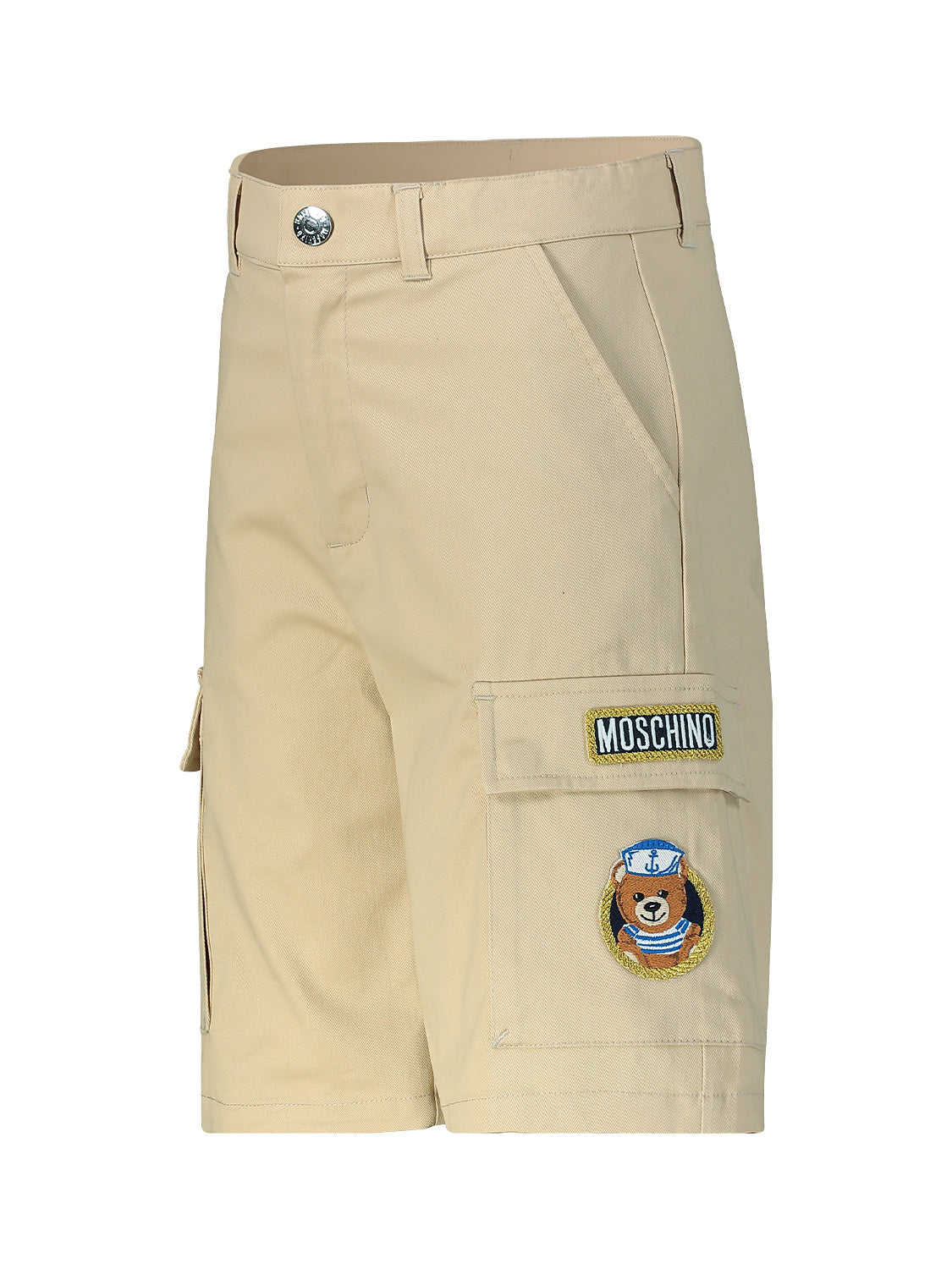 Moschino Kids Shorts Beige in Beige 1680020382-6704123449-4.jpg | NICKIS.com