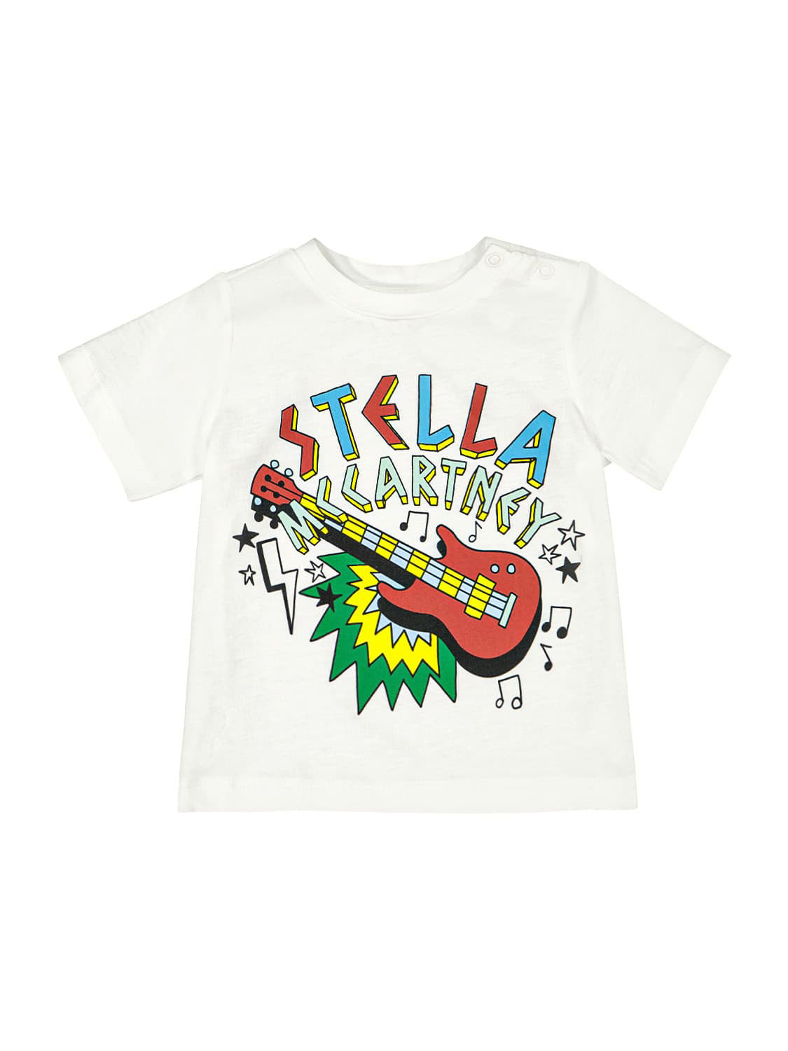 Stella McCartney Kids Kids t-shirt White in White 1680098850-6705348857-1.jpg | NICKIS.com