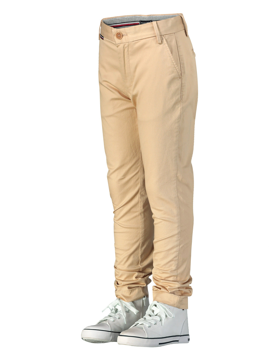 Tommy Hilfiger Kids Chinos 1985 Chino Camel in Camel 1681741642-6708902114-6.jpg | NICKIS.com