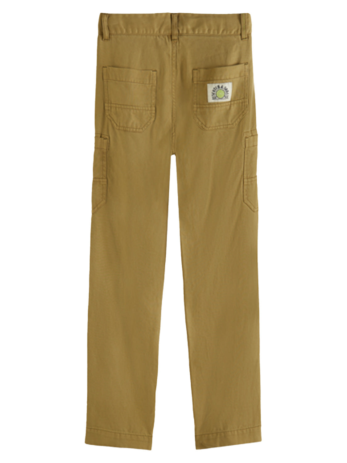 Scotch & Soda Kids Cargo Trousers Relaxed slim cargo Brown in Brown 1682330995-6700984569-4.jpg | NICKIS.com