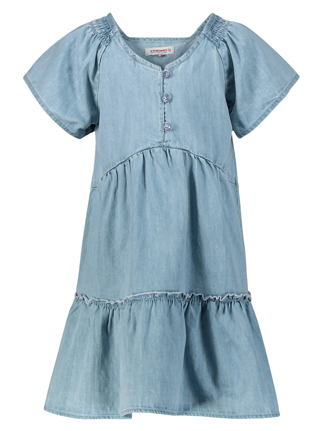 Vingino Kids dress Precilla Blue in Blue 1682416406-6704797552-1.jpg | NICKIS.com