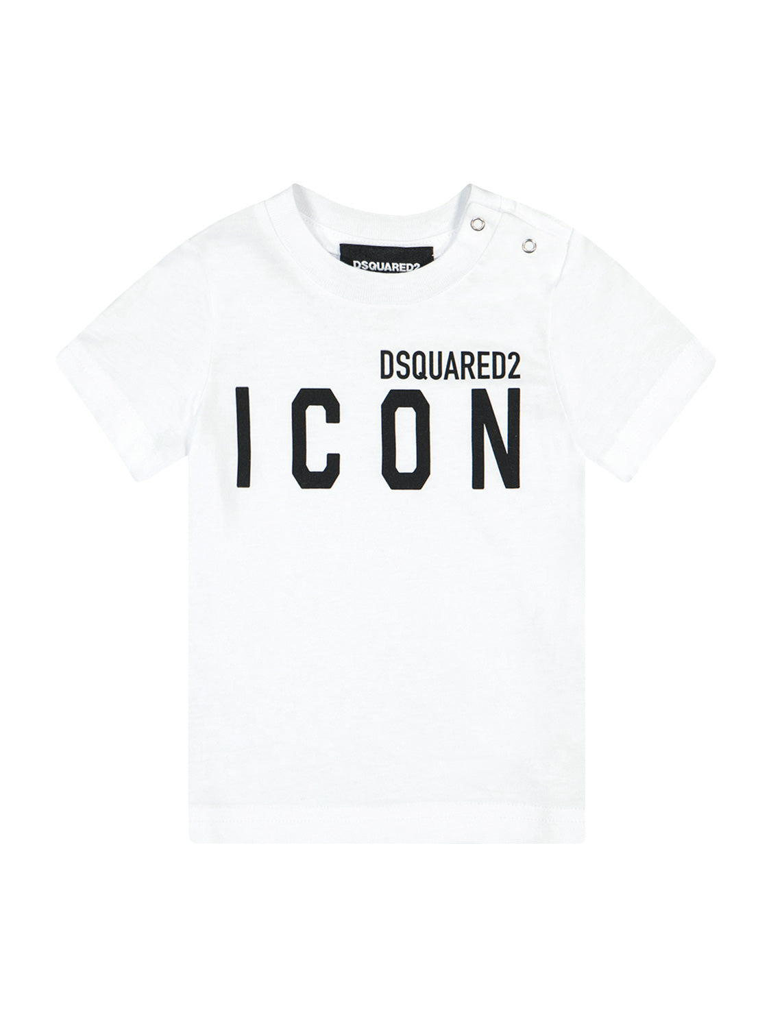 DSQUARED2 Kids t-shirt Icon White in White 1683638051-6404957407-1.jpg | NICKIS.com