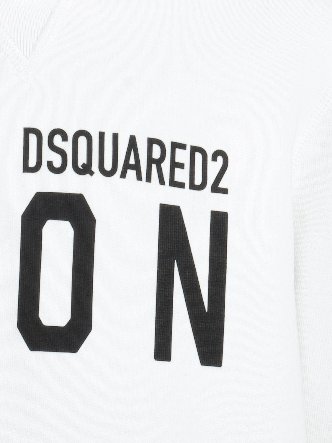 DSQUARED2 Kids hoodie Relax-icon White in White 1683819037-6202421578-5.jpg | NICKIS.com