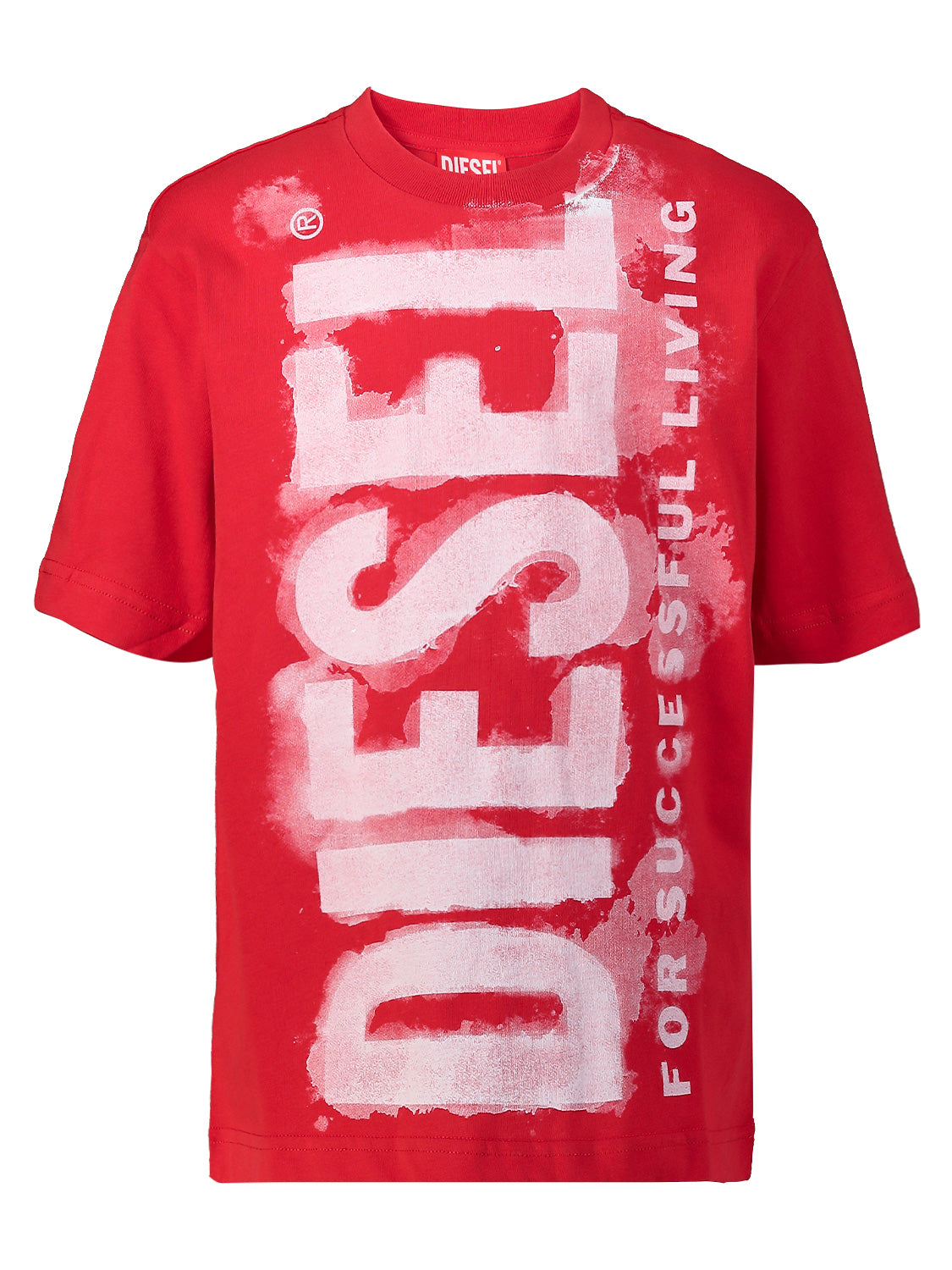 Diesel Kids t-shirt Red in Red 1683896223-6709472181-1.jpg | NICKIS.com