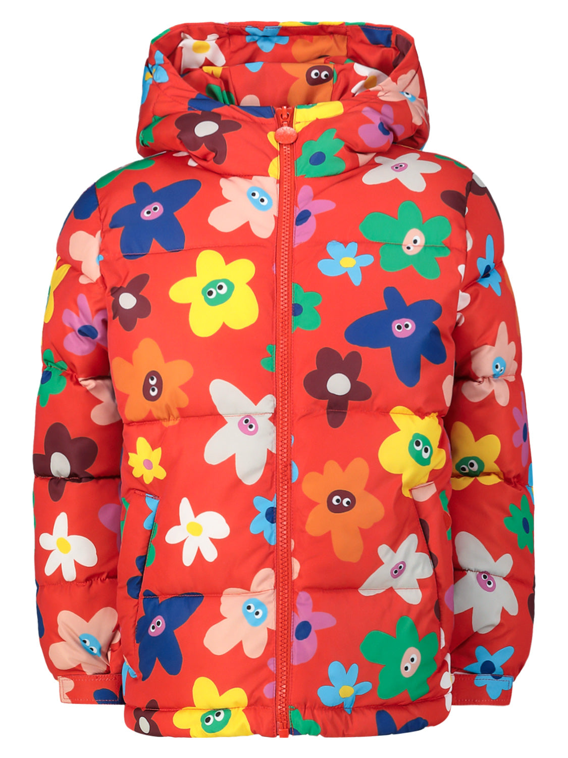 Stella McCartney Kids Kids winter jacket Orange in Orange 1684749216-6802660148-1.jpg | NICKIS.com