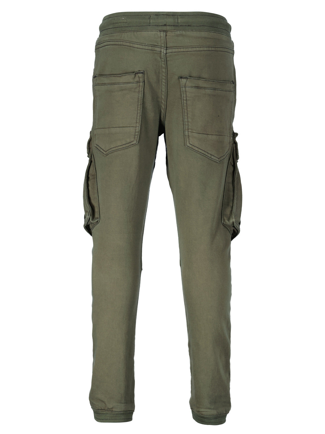 Vingino Kids Cargo Trousers Carlos Olive Green in Olive Green 1684834471-6803670670-5.jpg | NICKIS.com