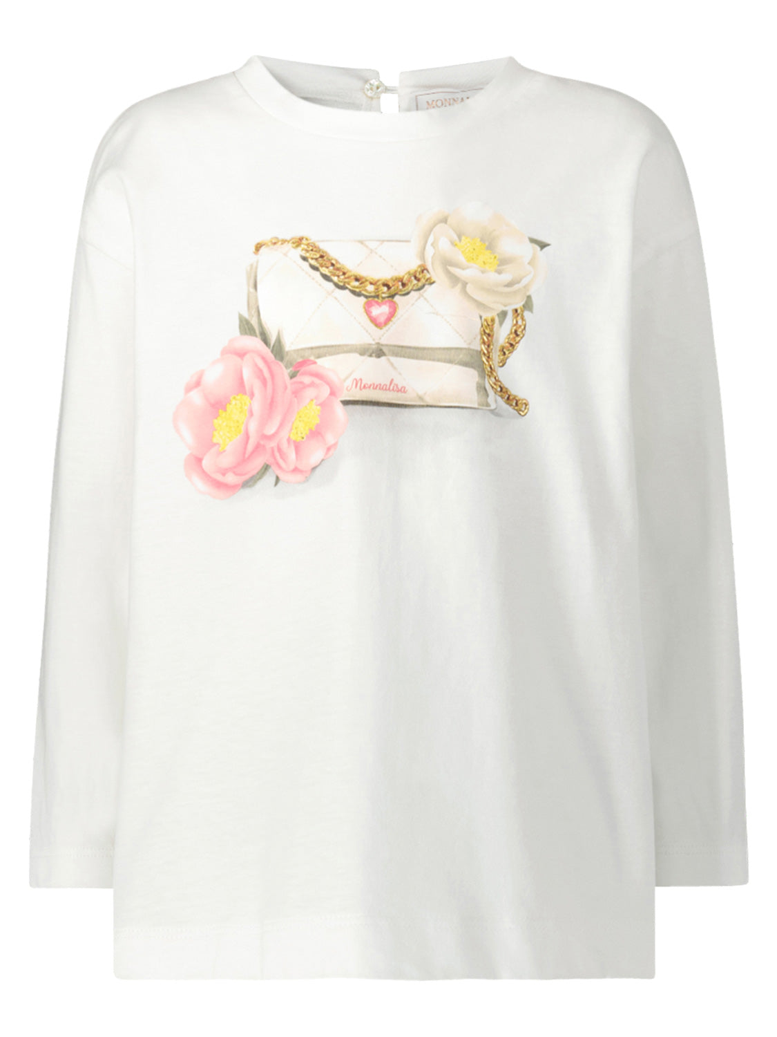 Monnalisa Kids long-sleeve White in White 1686153487-6800641592-1.jpg | NICKIS.com