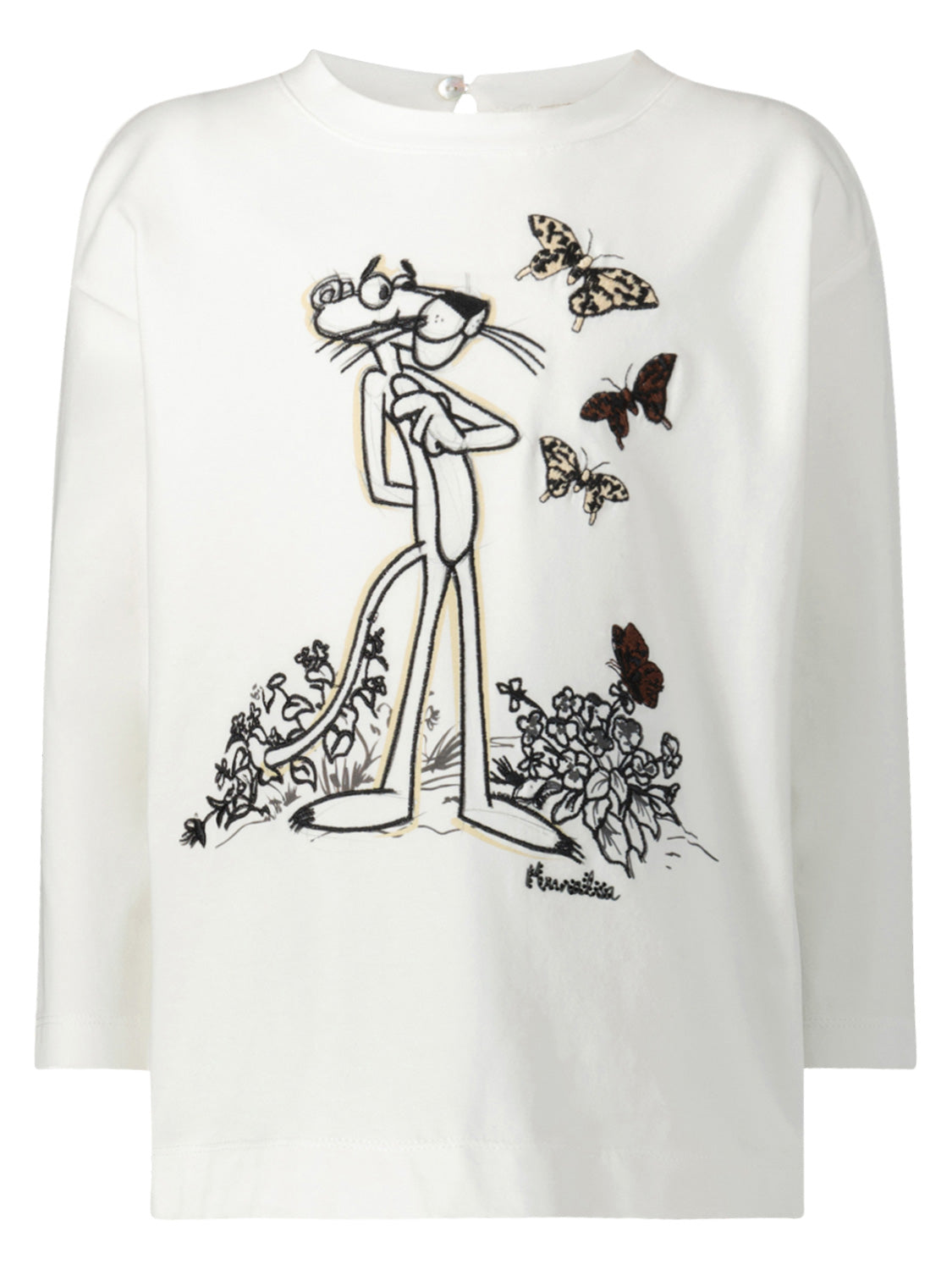 Monnalisa Kids long-sleeve White in White 1686153496-6801499343-1.jpg | NICKIS.com