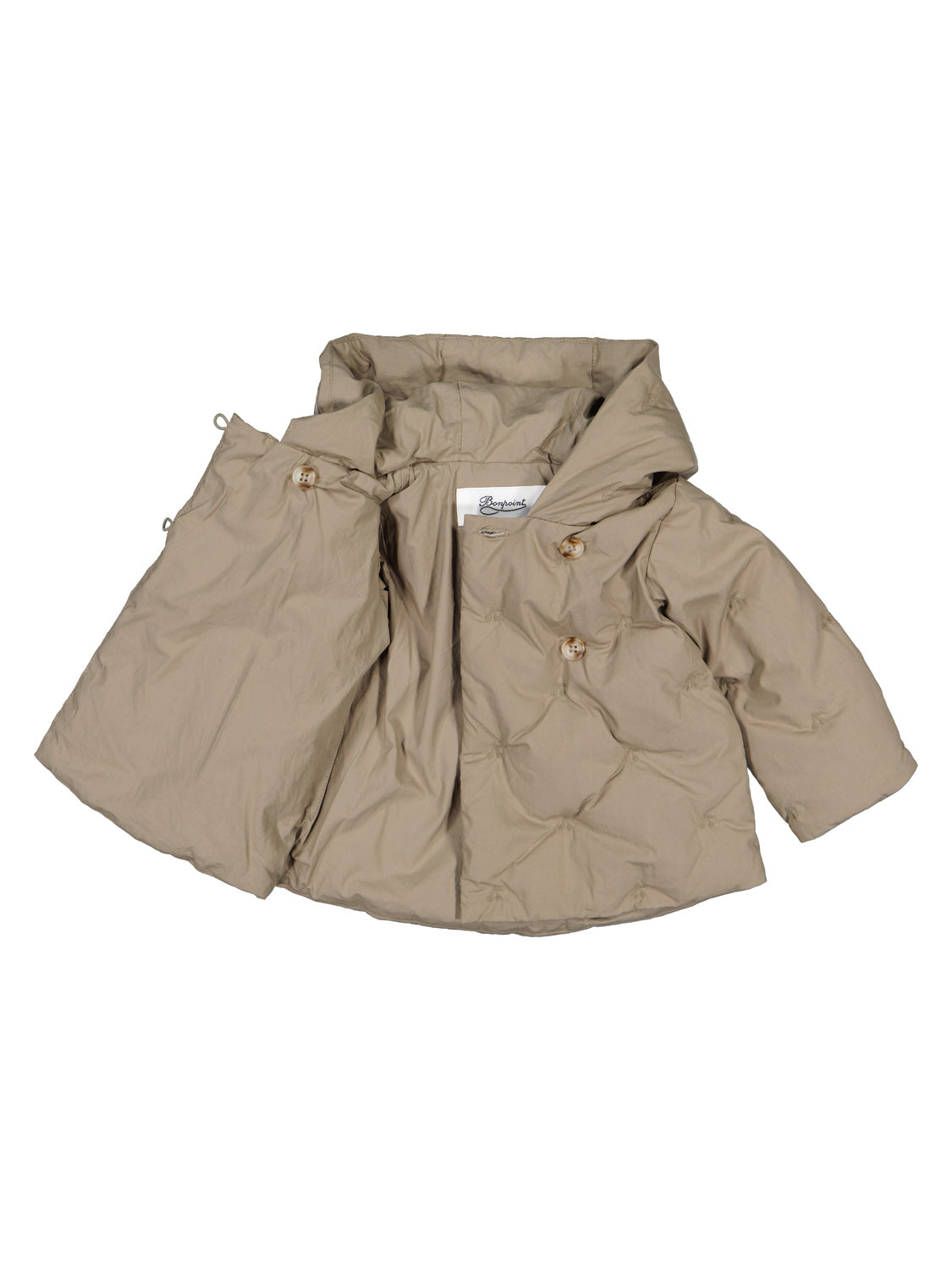 Bonpoint Kids jacket Bonno Khaki in Khaki 1688397538-6809751591-5.jpg | NICKIS.com