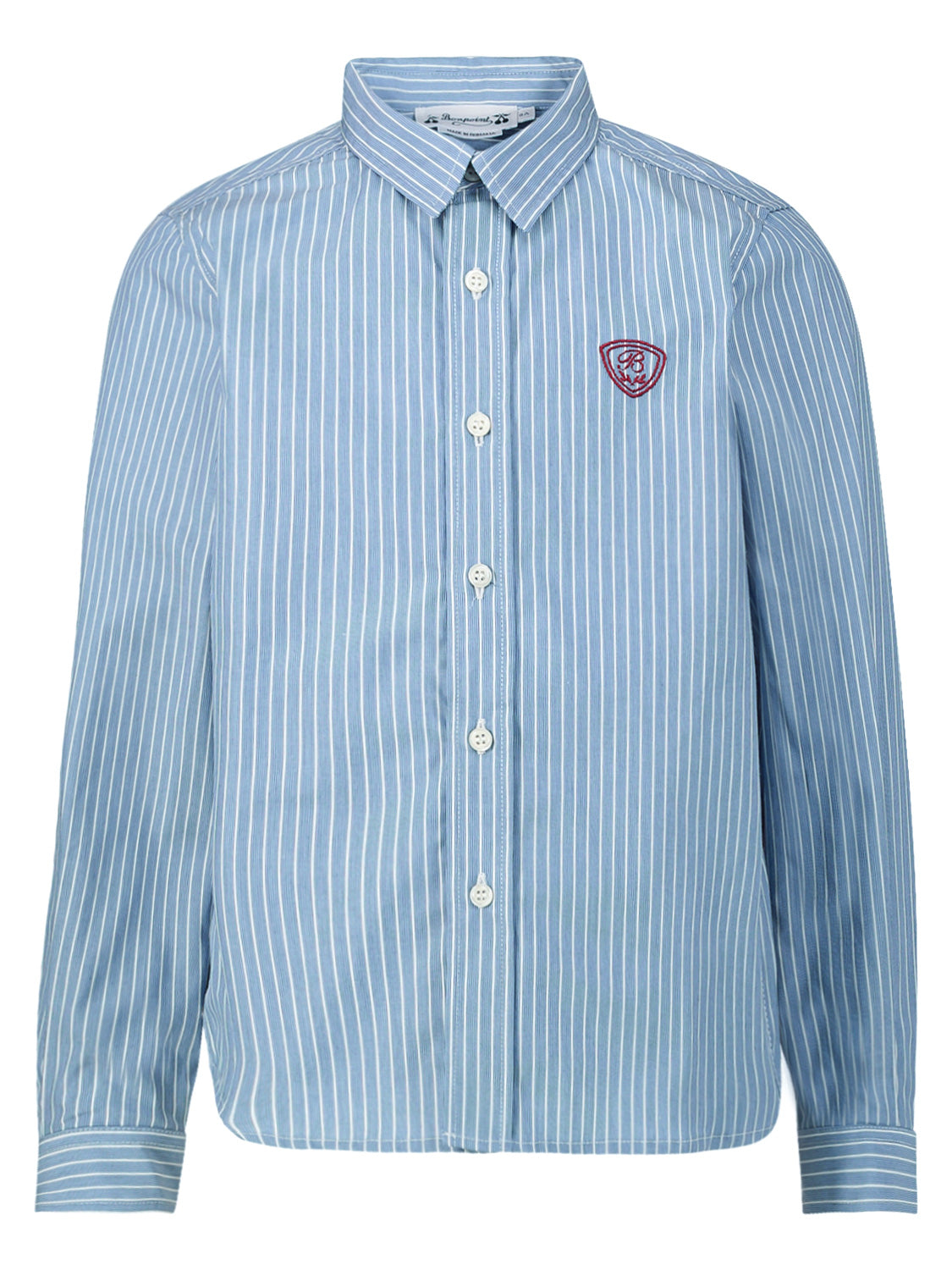 Bonpoint Kids shirt Tangui Blue in Blue 1688481107-6803447000-1.jpg | NICKIS.com