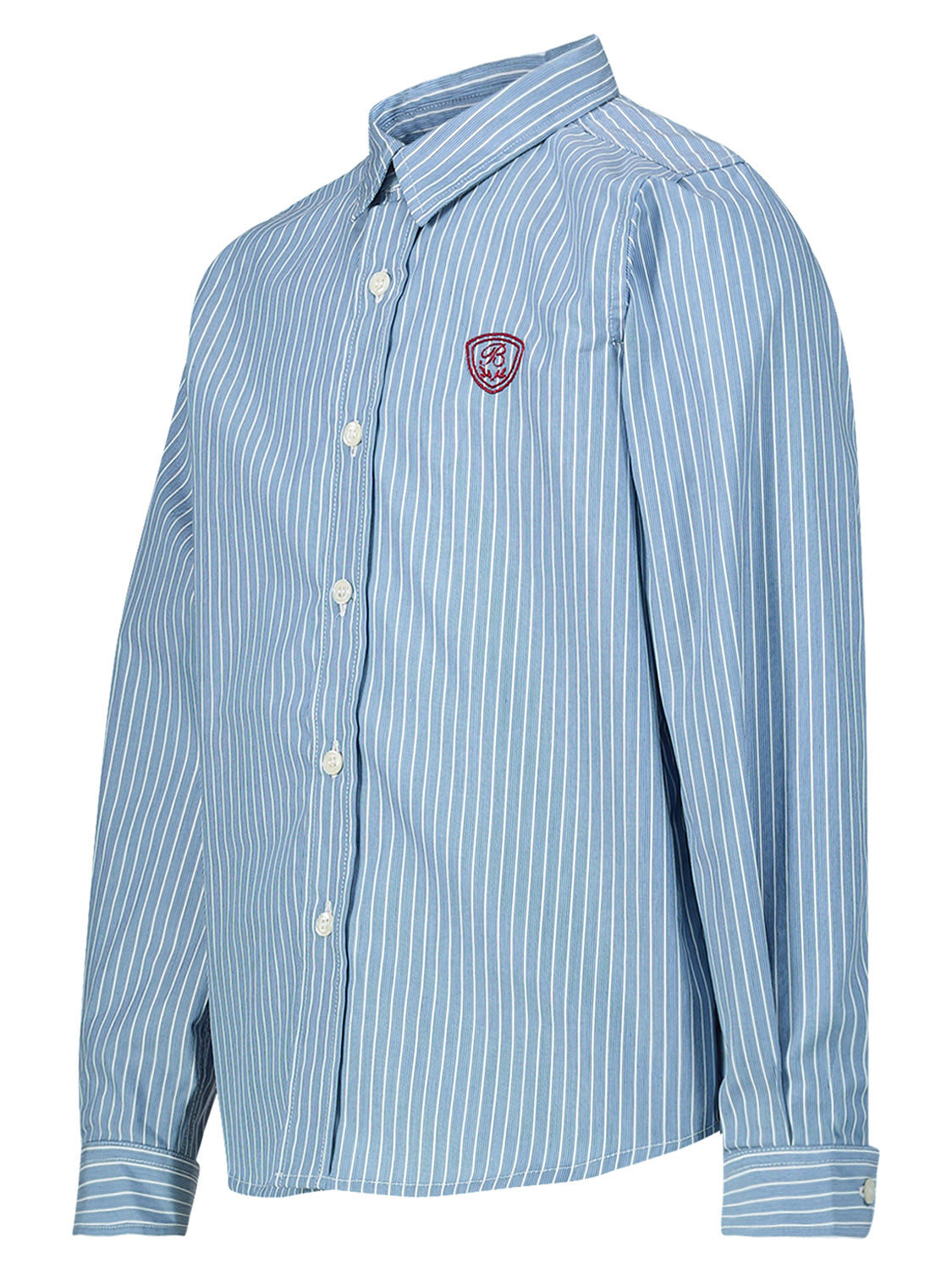 Bonpoint Kids shirt Tangui Blue in Blue 1688481108-6803447000-4.jpg | NICKIS.com