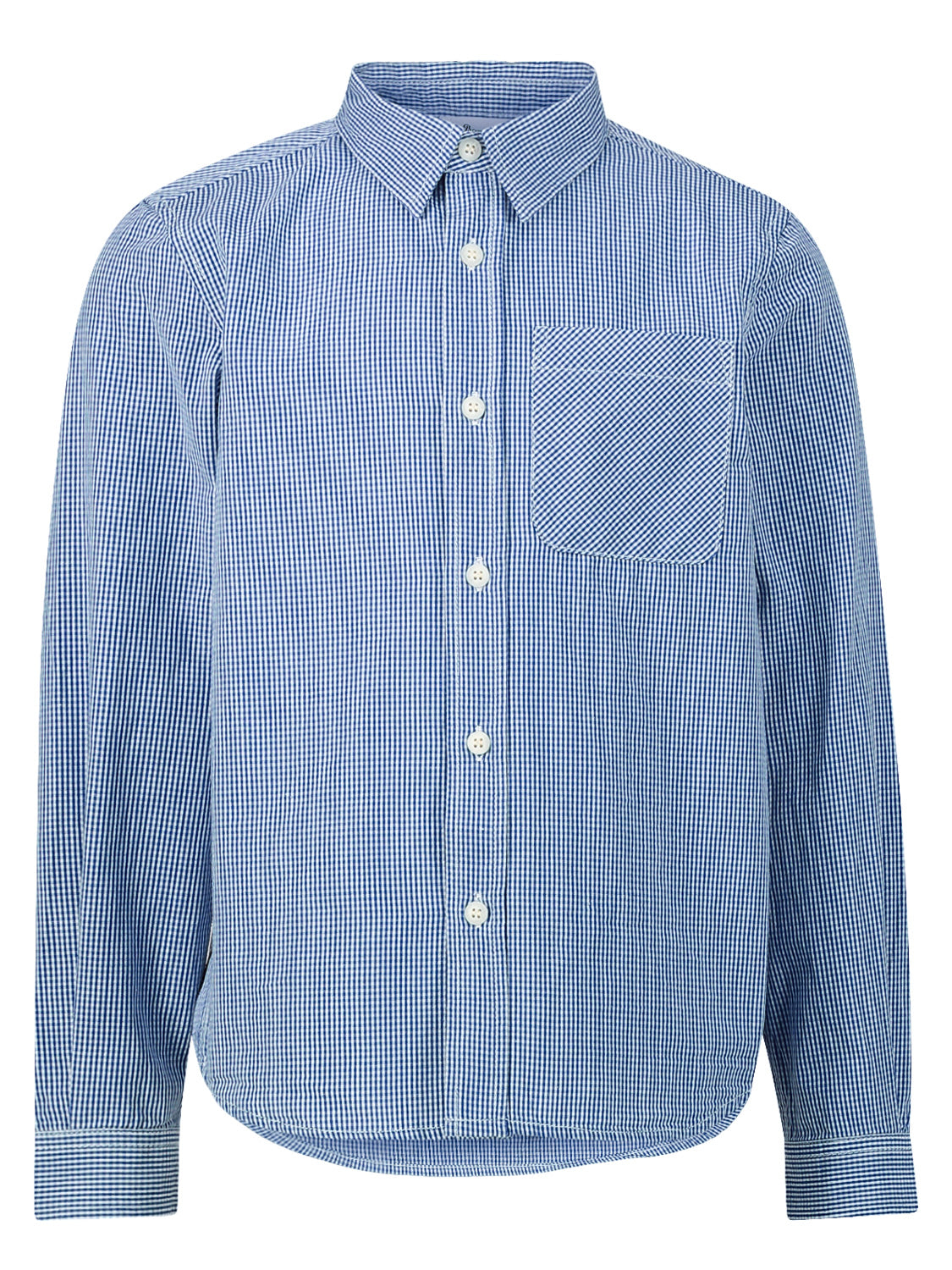 Bonpoint Kids shirt Tango Blue in Blue 1688481173-6806308299-1.jpg | NICKIS.com