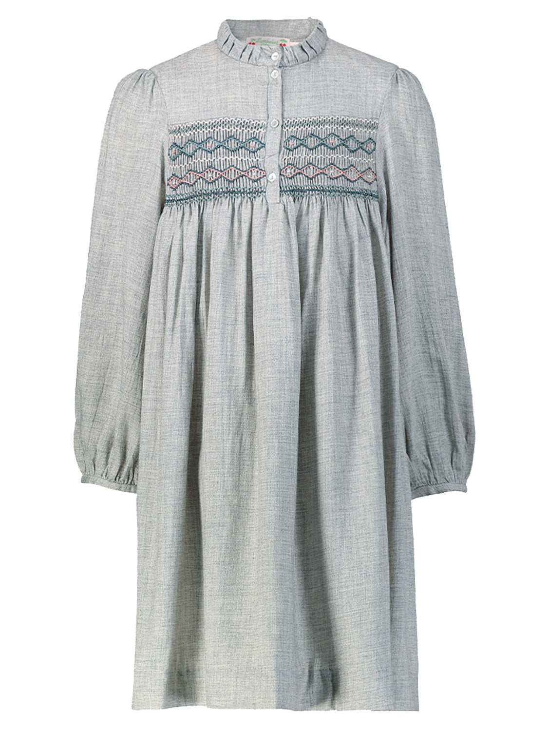 Bonpoint Kids dress Tamsin Grey in Grey 1688481230-6809984663-1.jpg | NICKIS.com