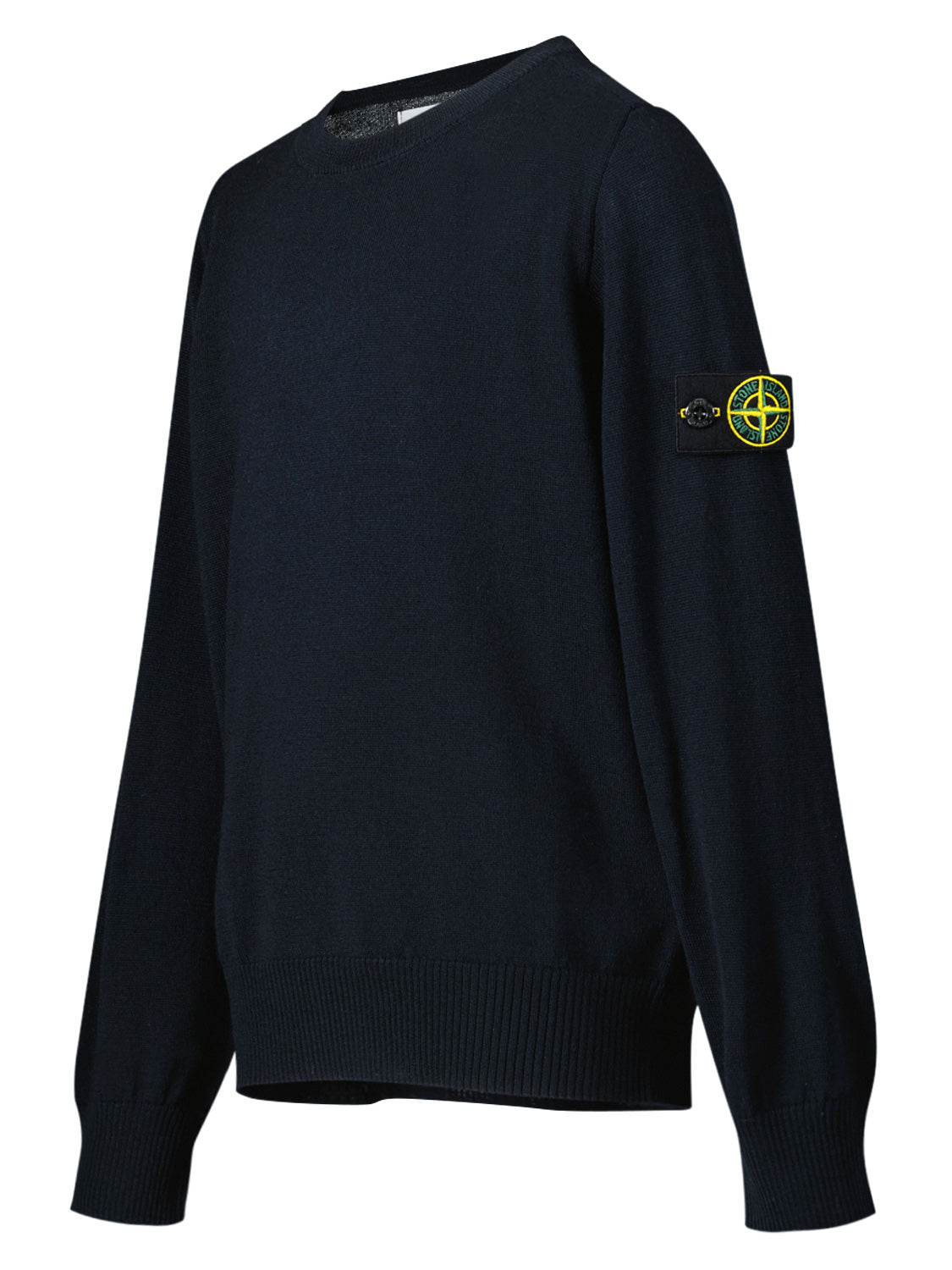 Black stone island jumper kids sale