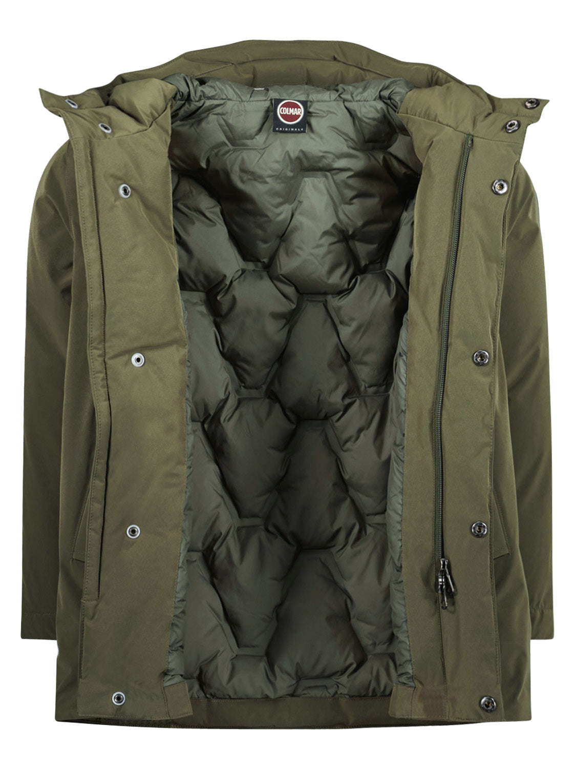 Colmar Kids Down Jacket Olive Green in Olive Green 1689077858-6804831377-6.jpg | NICKIS.com