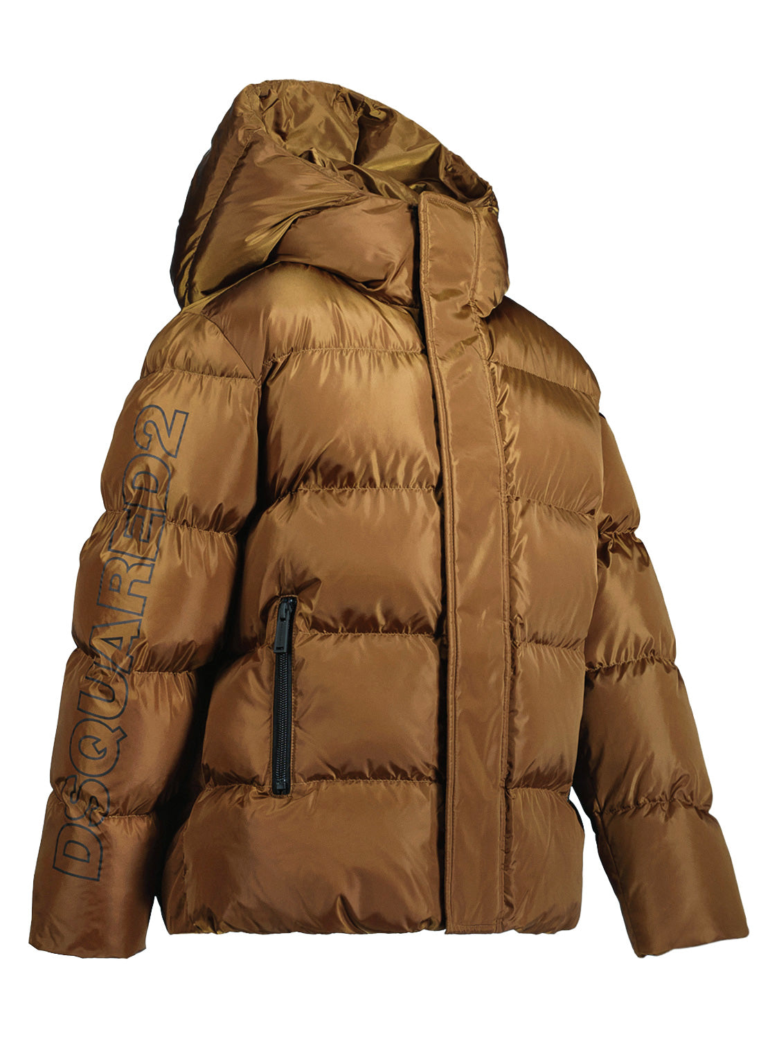 DSQUARED2 Kids winter jacket Brown in Brown 1689350936-6809339803-5.jpg | NICKIS.com