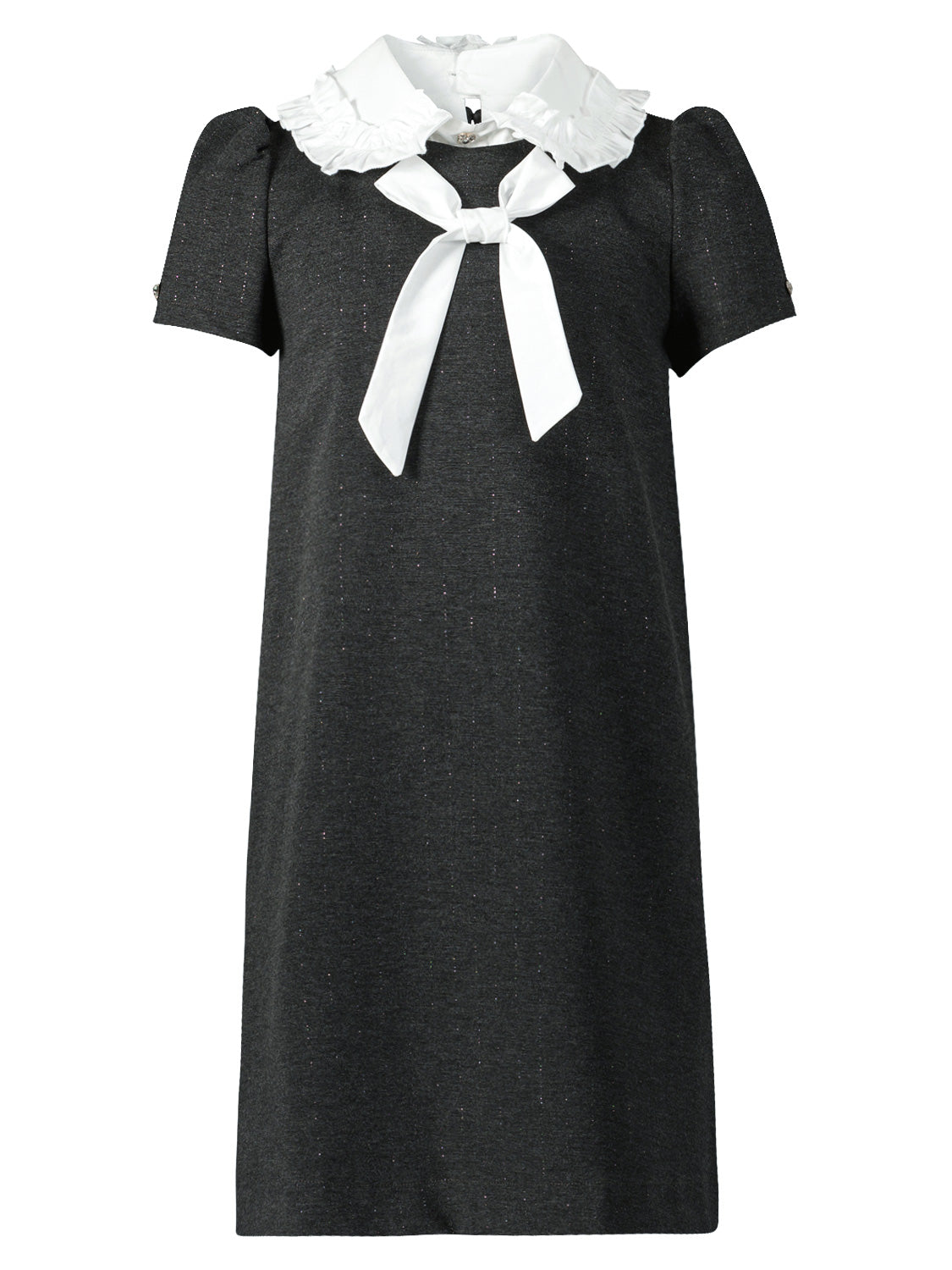 Monnalisa Kids dress Anthracite Grey in Anthracite Grey 1689674290-6805193707-1.jpg | NICKIS.com