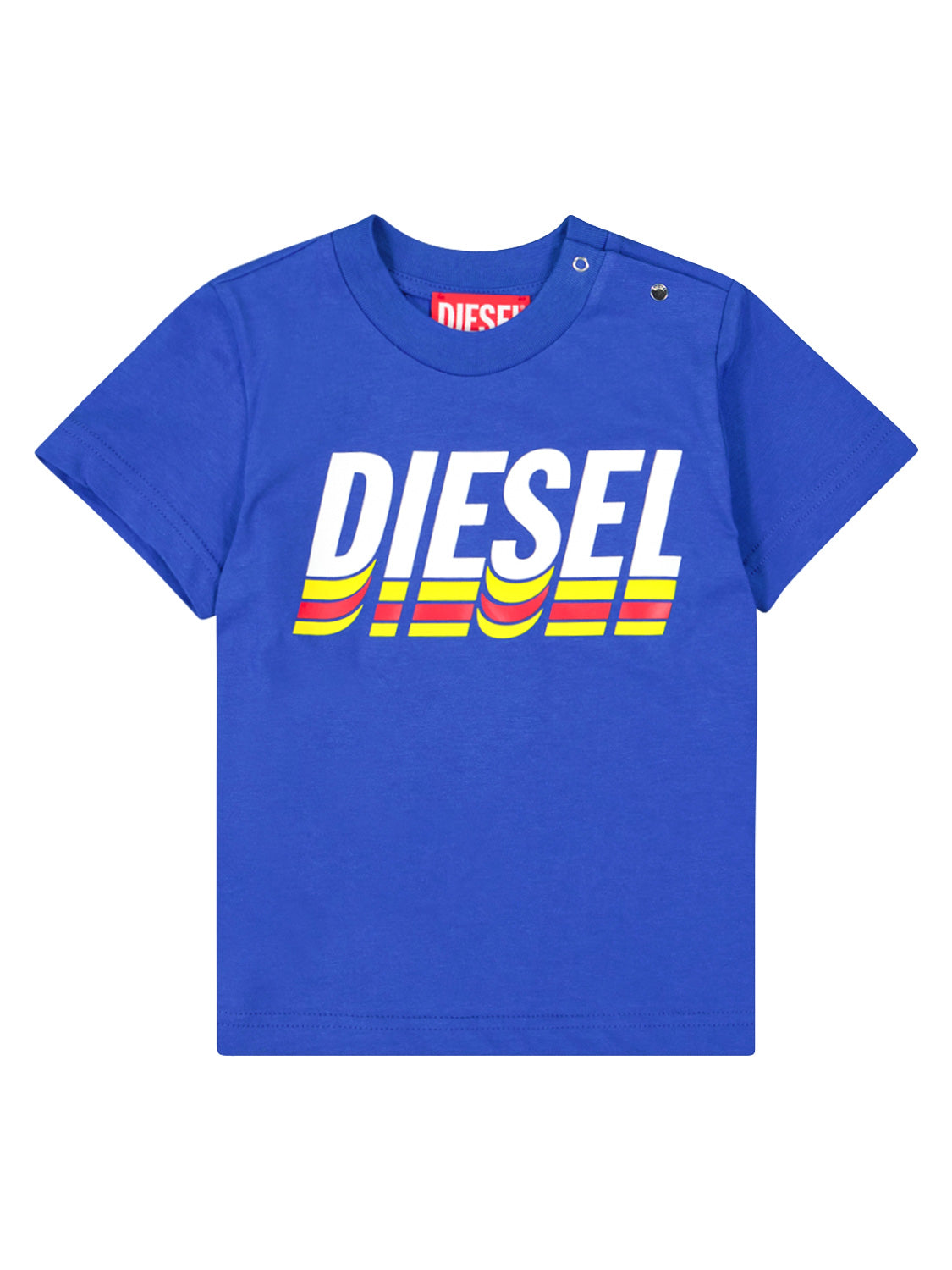 Diesel Kids t-shirt Tvaseb Blue in Blue 1689674326-6806319563-1.jpg | NICKIS.com