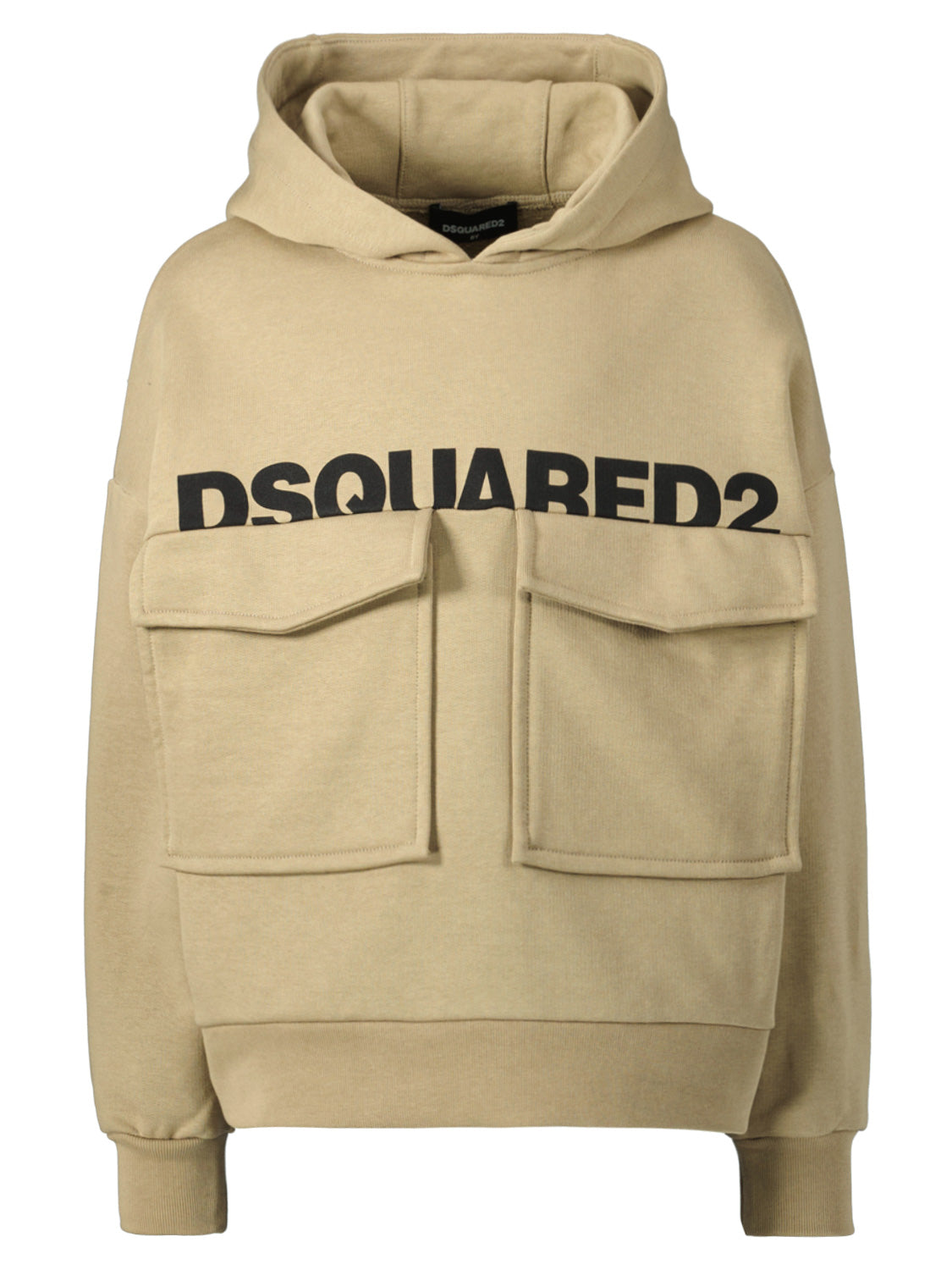 DSQUARED2 Kids hoodie Khaki in Khaki 1689674438-6803927275-1.jpg | NICKIS.com