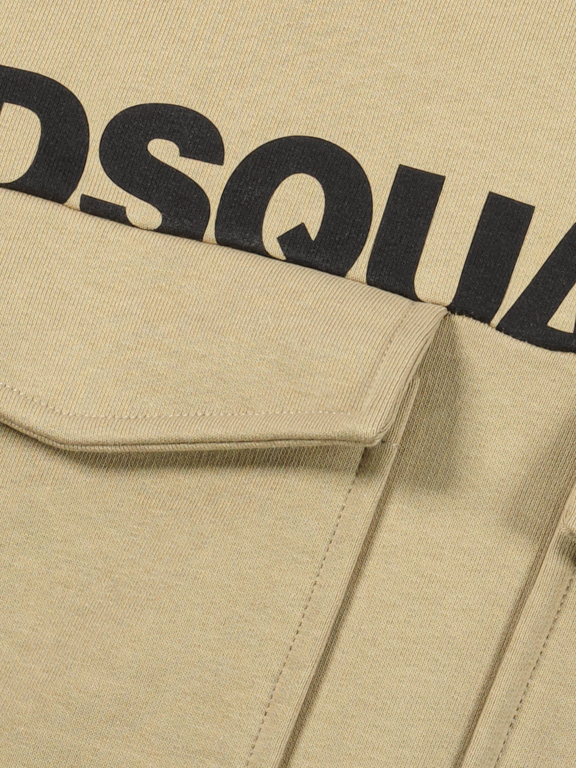 DSQUARED2 Kids hoodie Khaki in Khaki 1689674440-6803927275-5.jpg | NICKIS.com