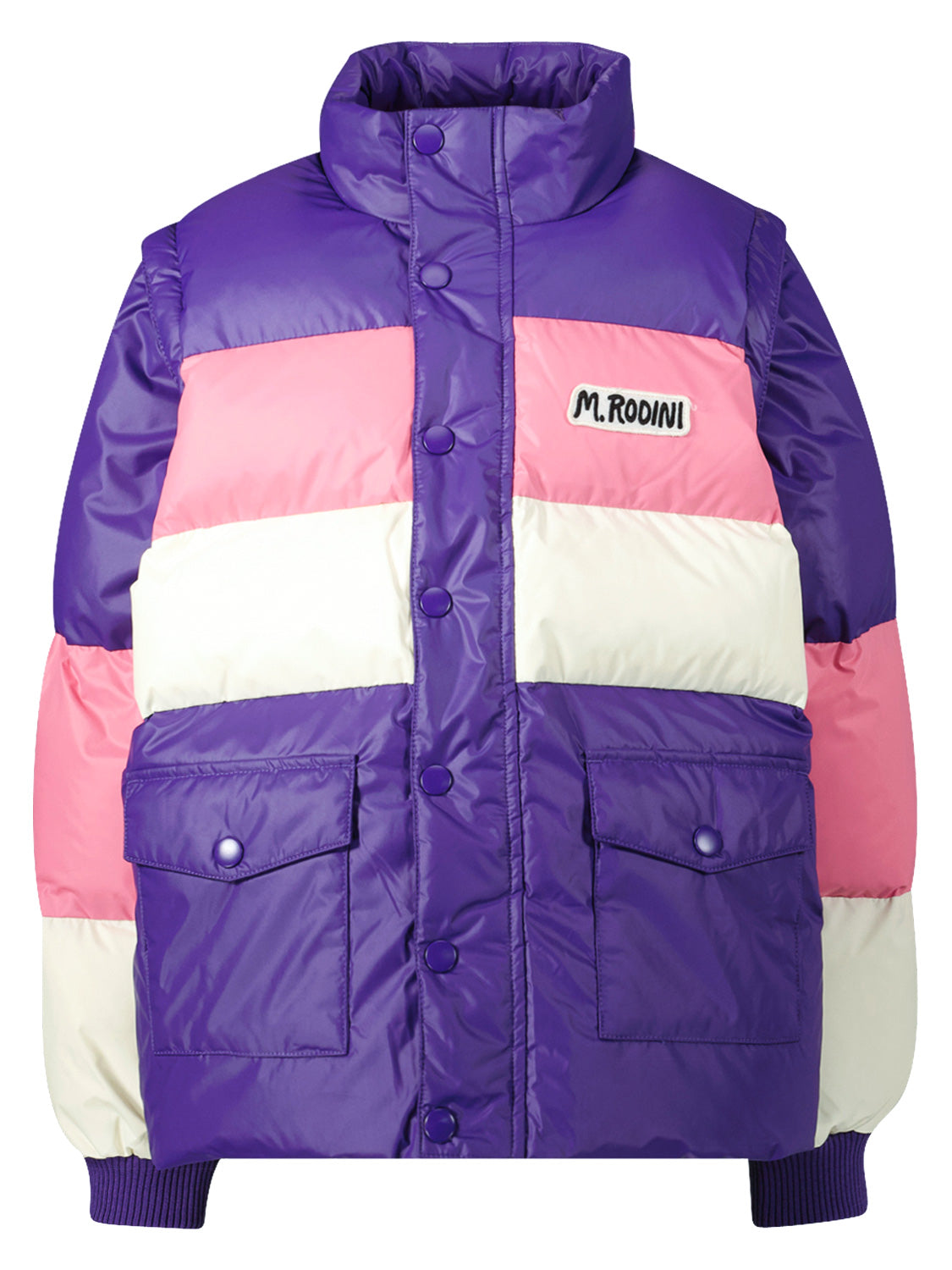 Mini Rodini Kids winter jacket Purple in Purple 1689930694-6801164608-1.jpg | NICKIS.com