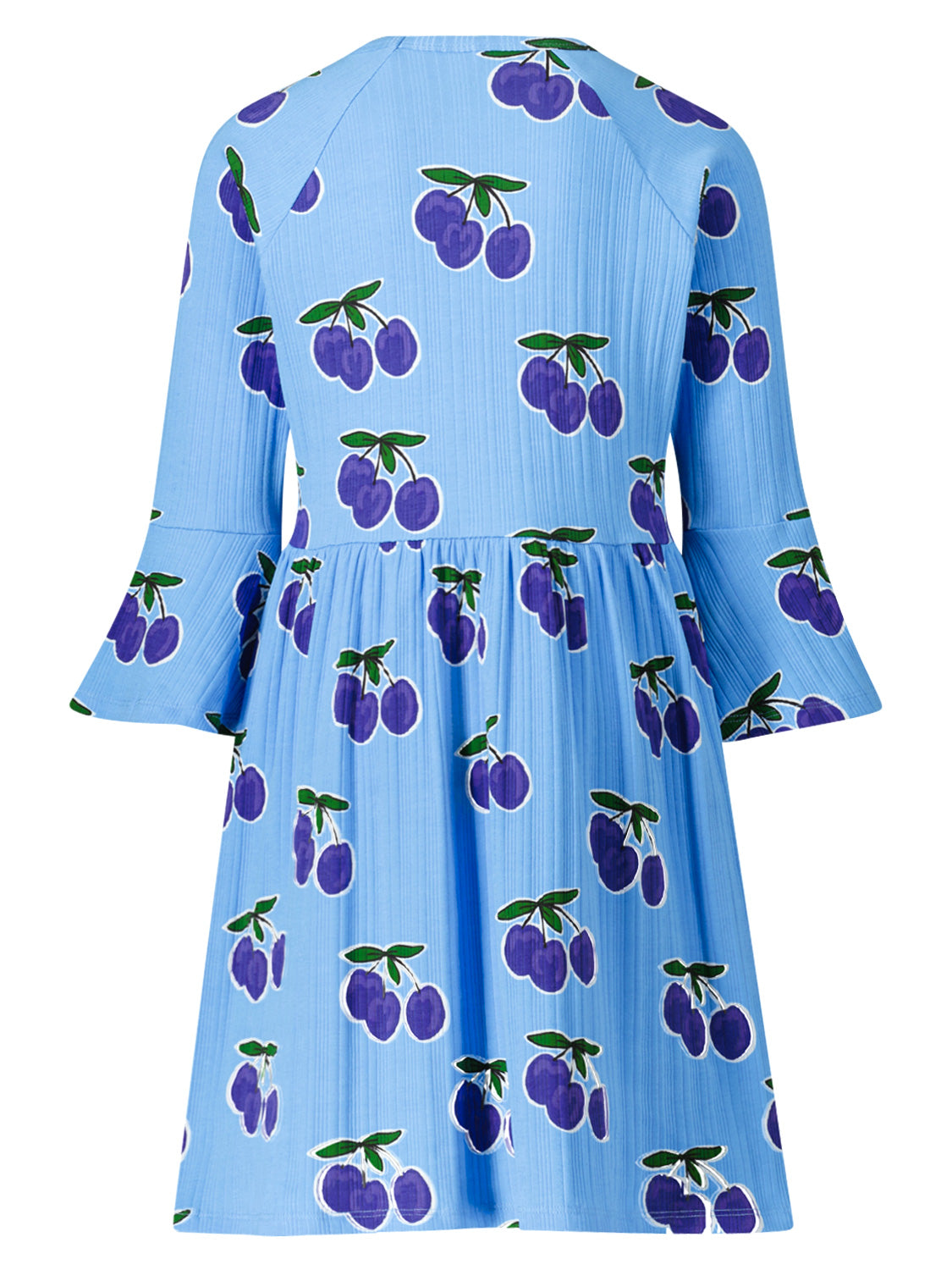 Mini Rodini Kids dress Plum Blue in Blue 1689930745-6808894194-4.jpg | NICKIS.com