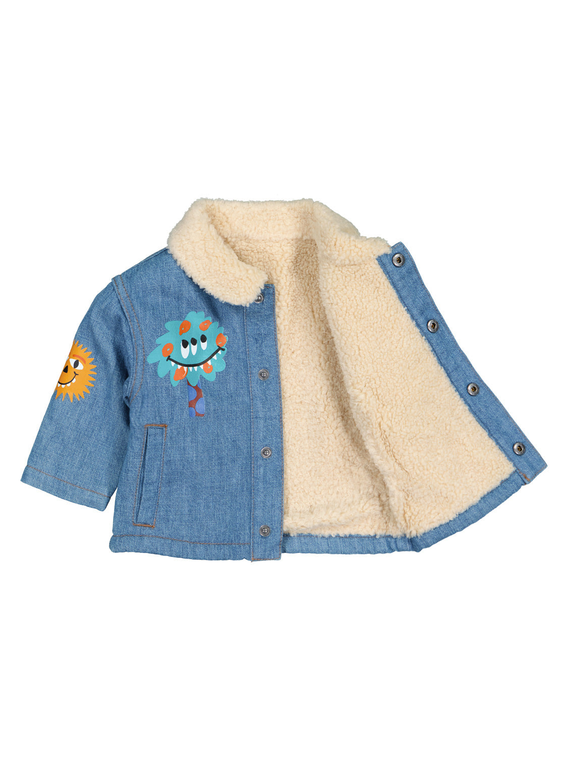 Stella McCartney Kids Kids jacket Blue in Blue 1690190521-6807003826-5.jpg | NICKIS.com