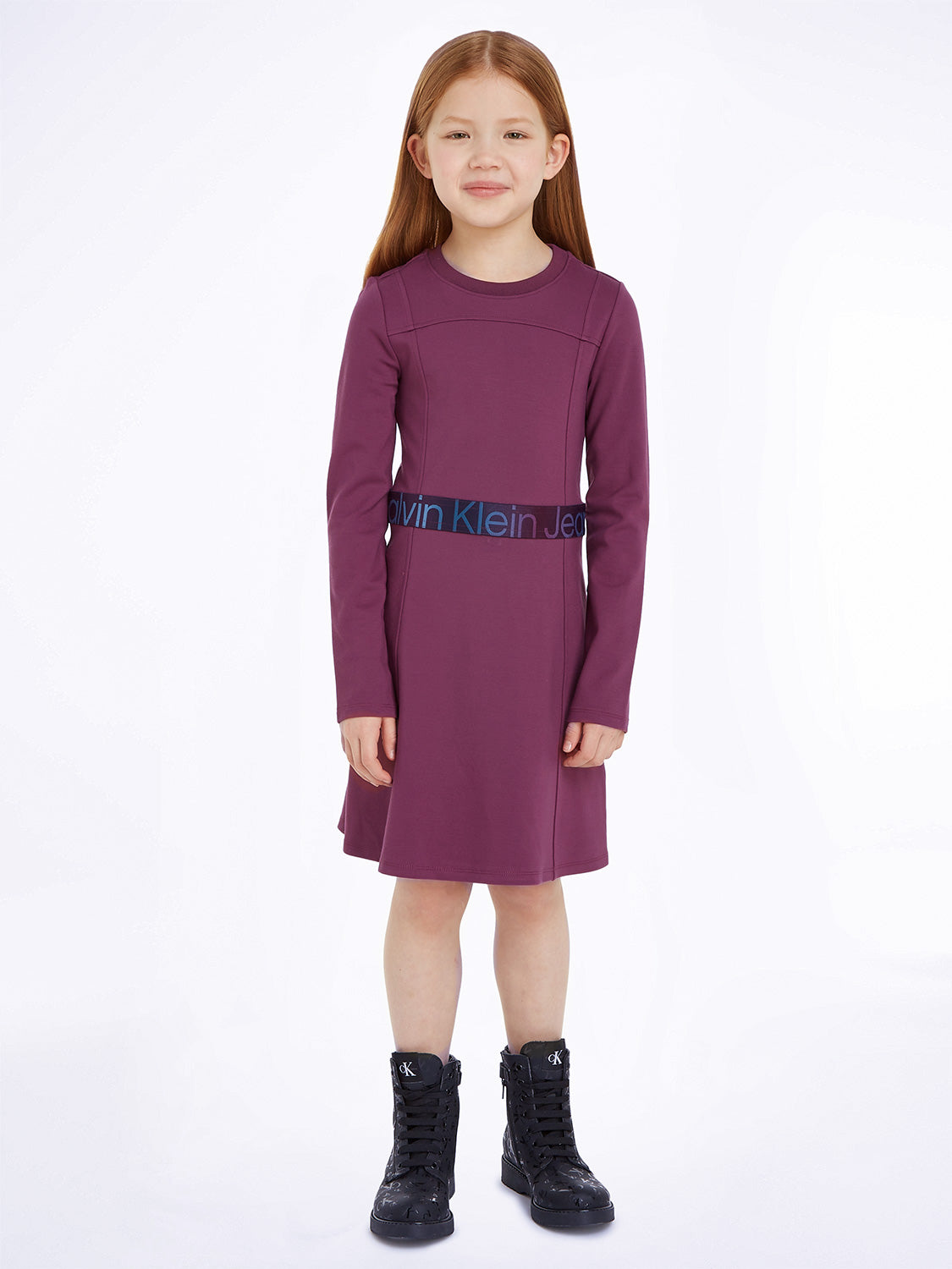 Calvin Klein Kids dress Purple in Purple 1690467455-6802666418-2.jpg | NICKIS.com