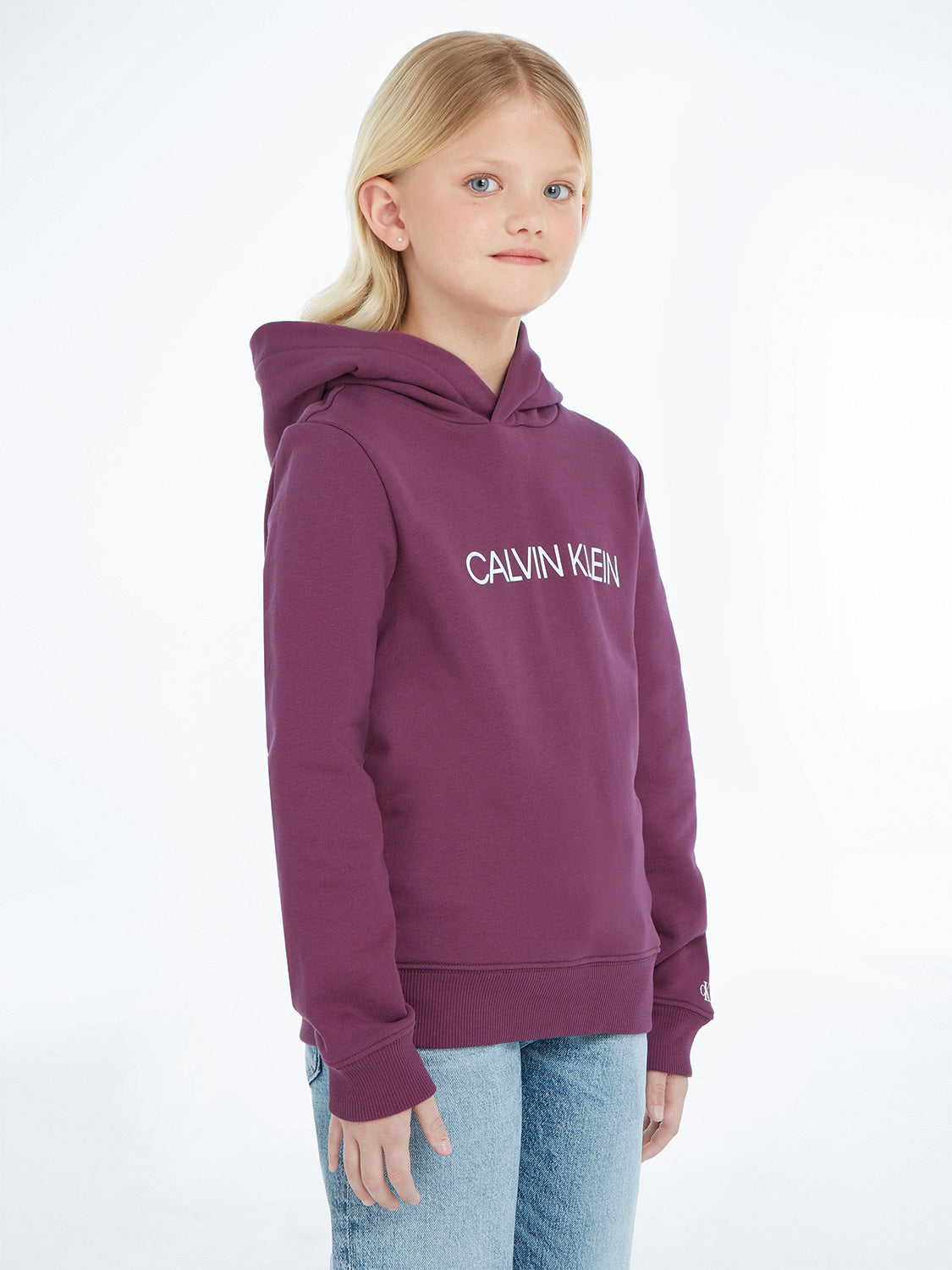 Calvin Klein Kids hoodie Purple in Purple 1690467461-6806293027-9.jpg | NICKIS.com