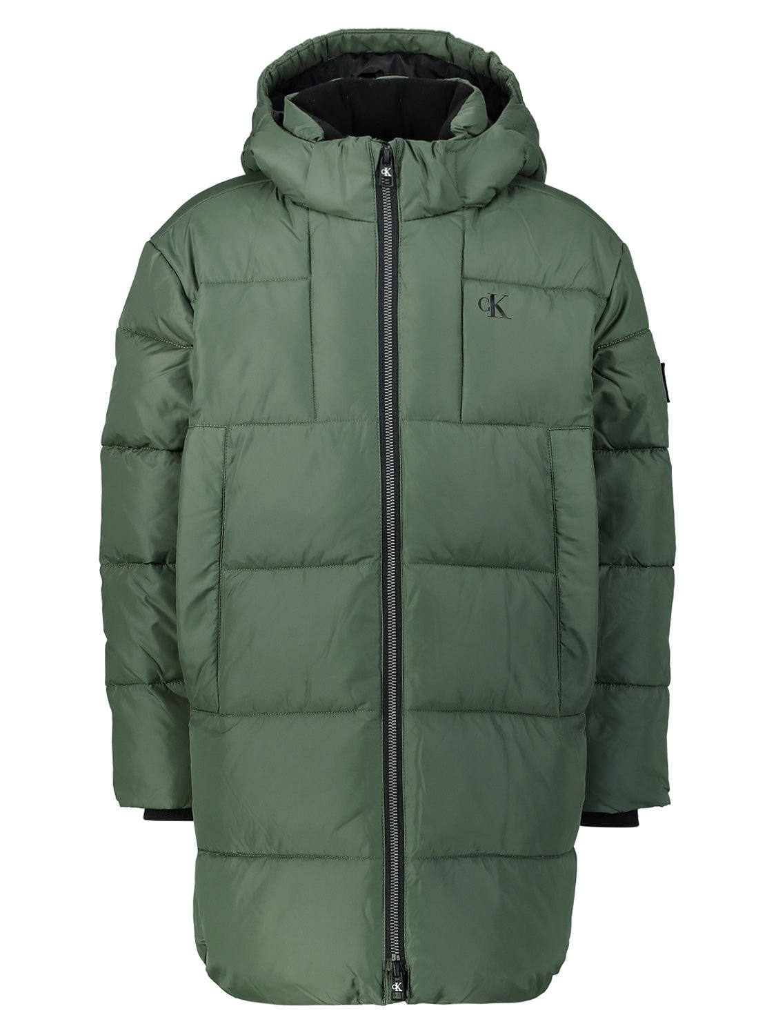 Calvin Klein Kids Winter coat Essential Olive Green in Olive Green 1690884700-6801415176-1.jpg | NICKIS.com